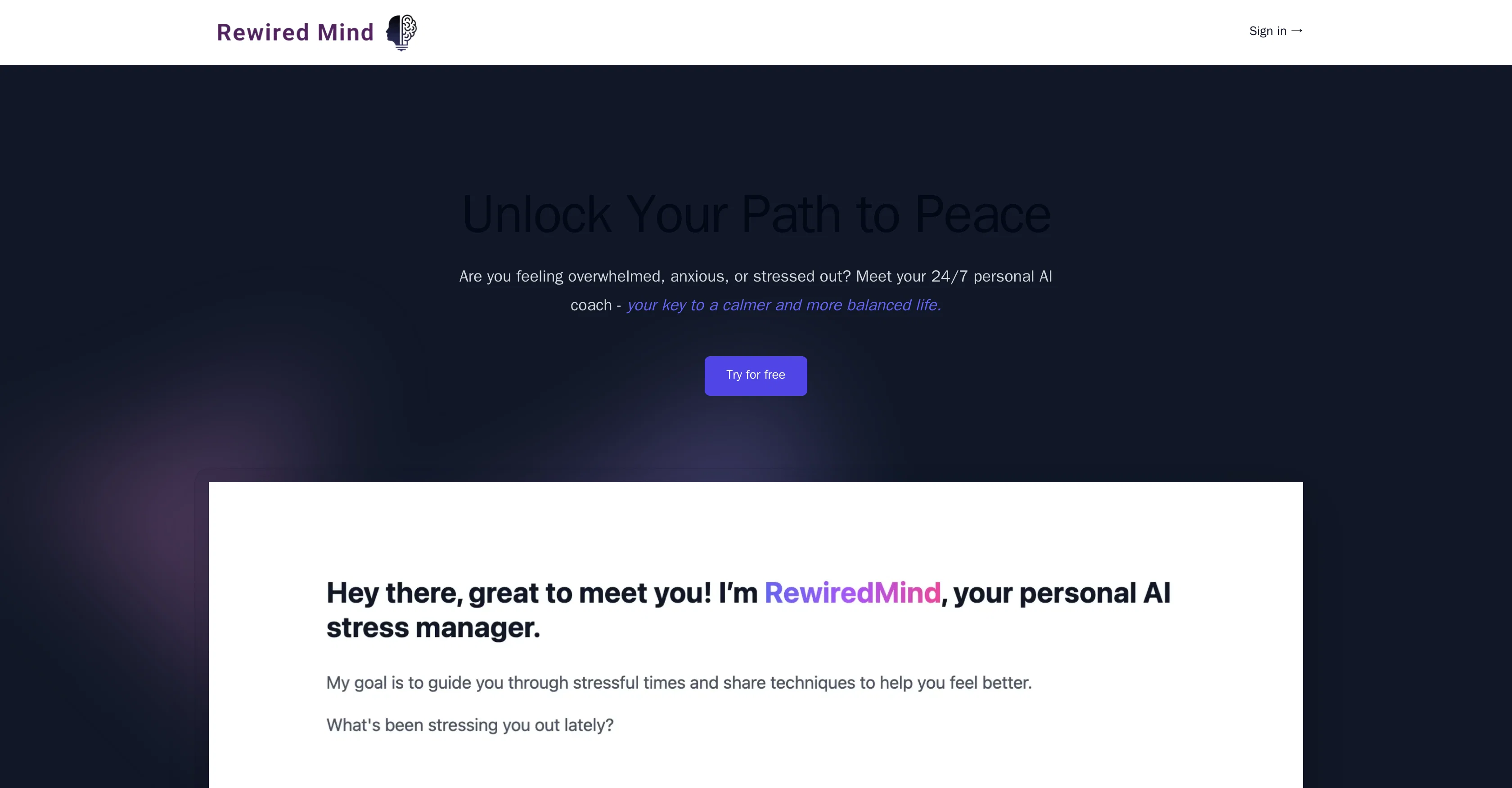 RewiredMind screenshot