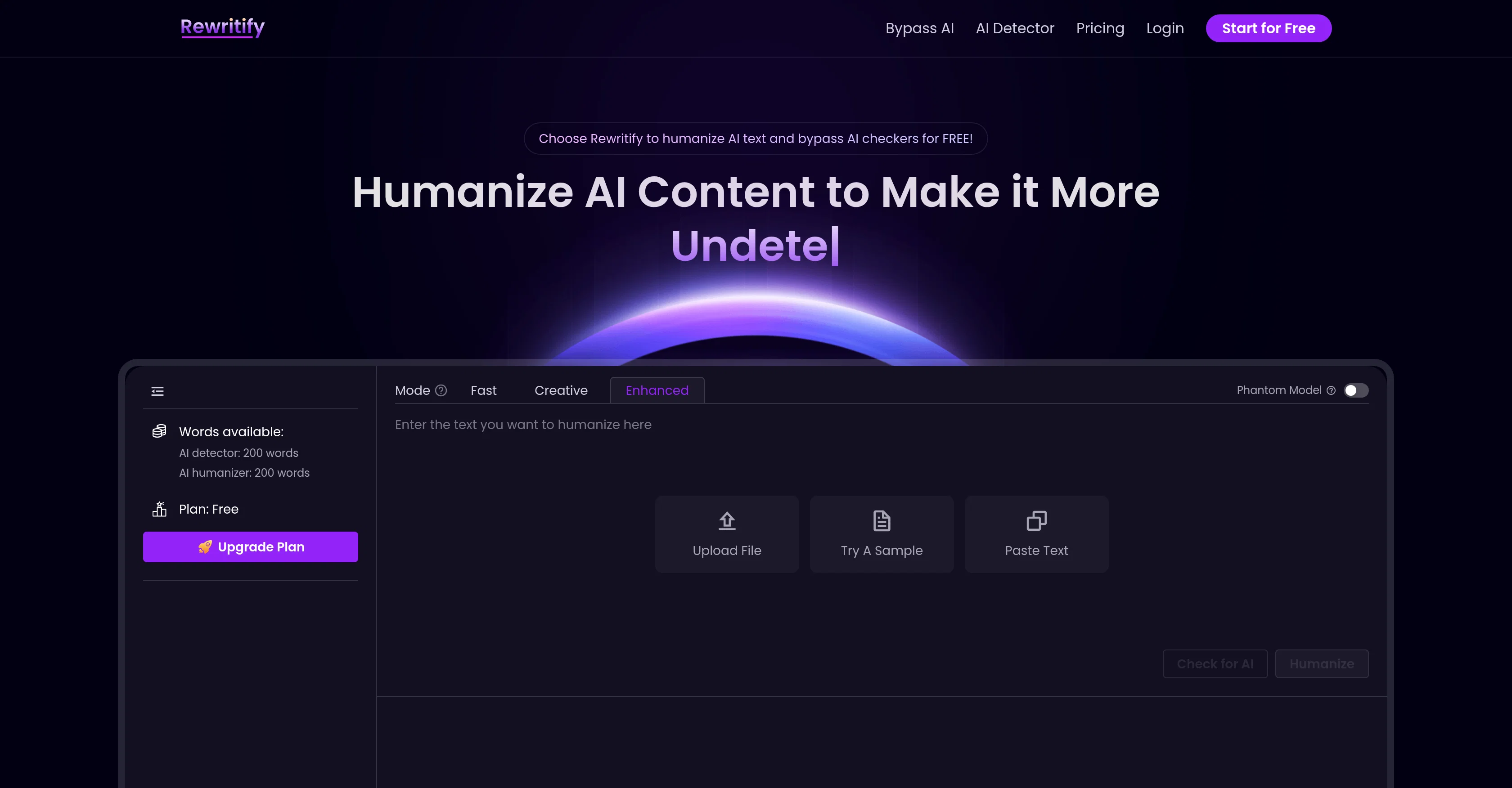 Rewritify AI screenshot