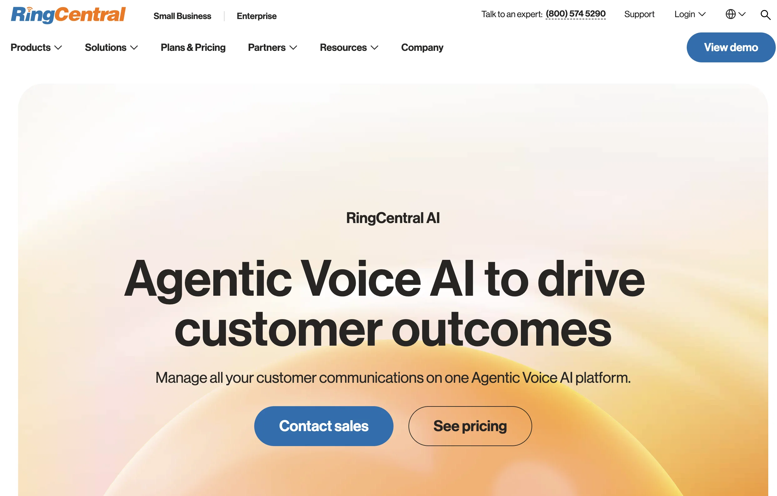 RingCentral AI screenshot