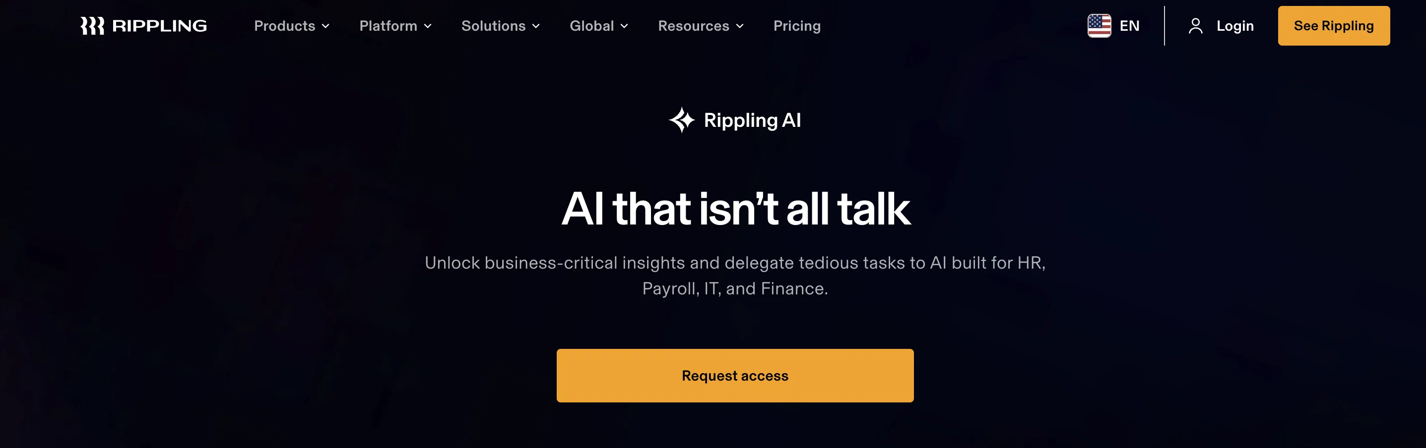 Rippling AI screenshot