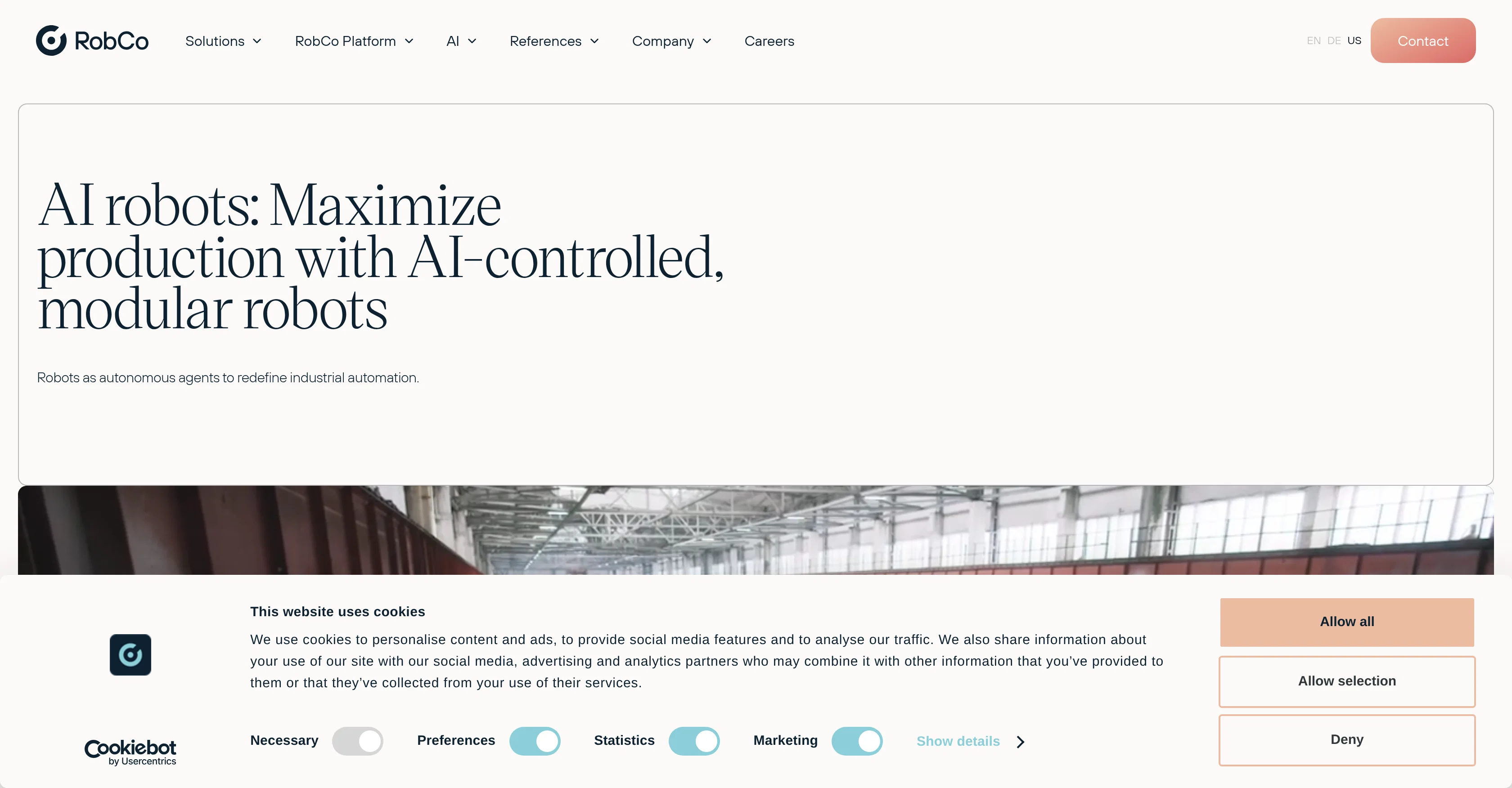 RobCo AI Robots screenshot