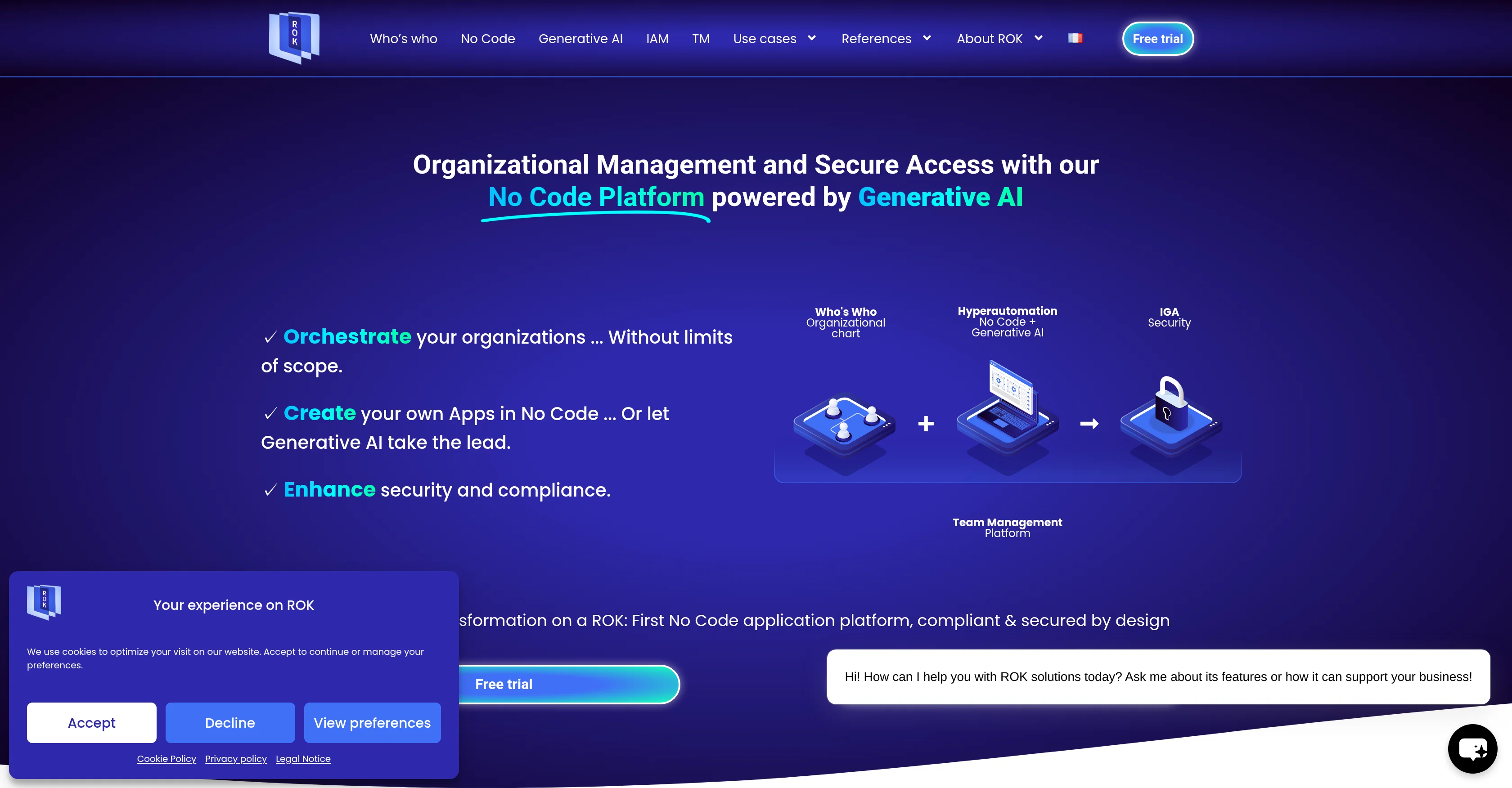 ROK Solution screenshot