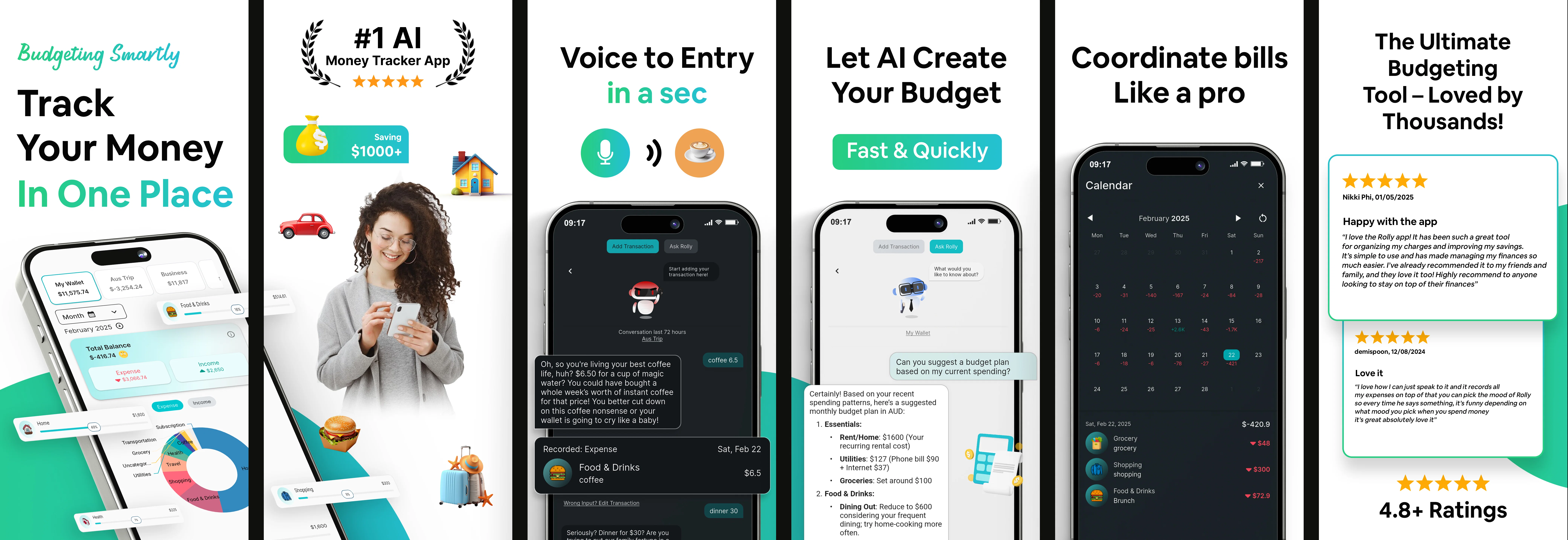 Rolly: AI Money Trackerv7.0.0 screenshot