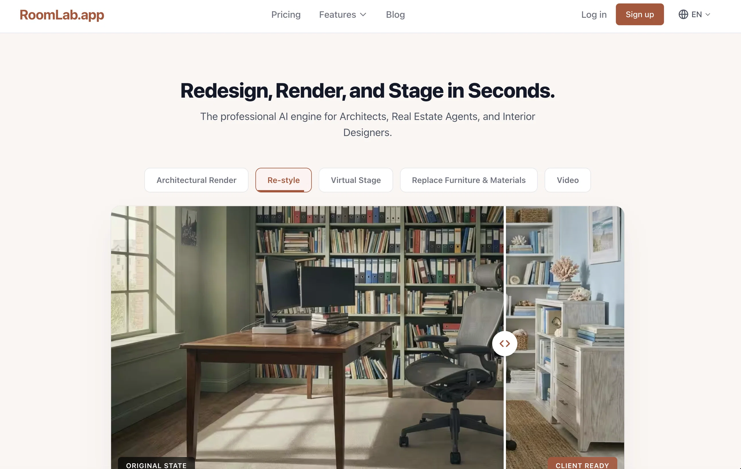 RoomLab.app screenshot