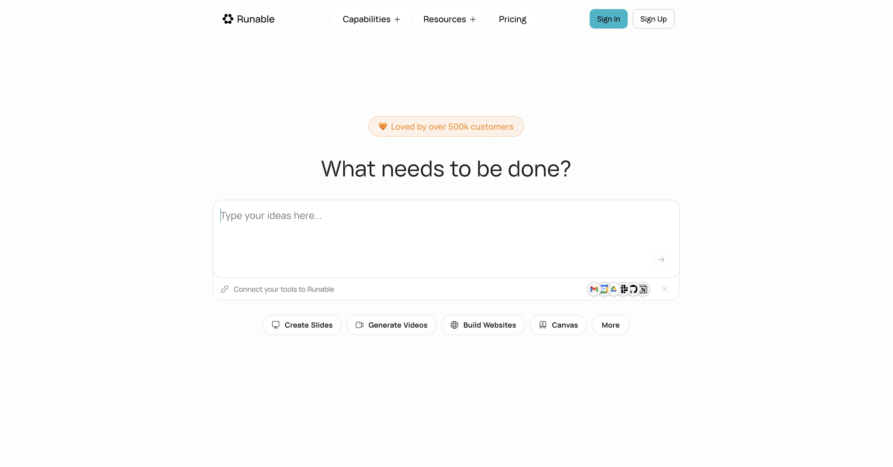 Runable2.0 screenshot