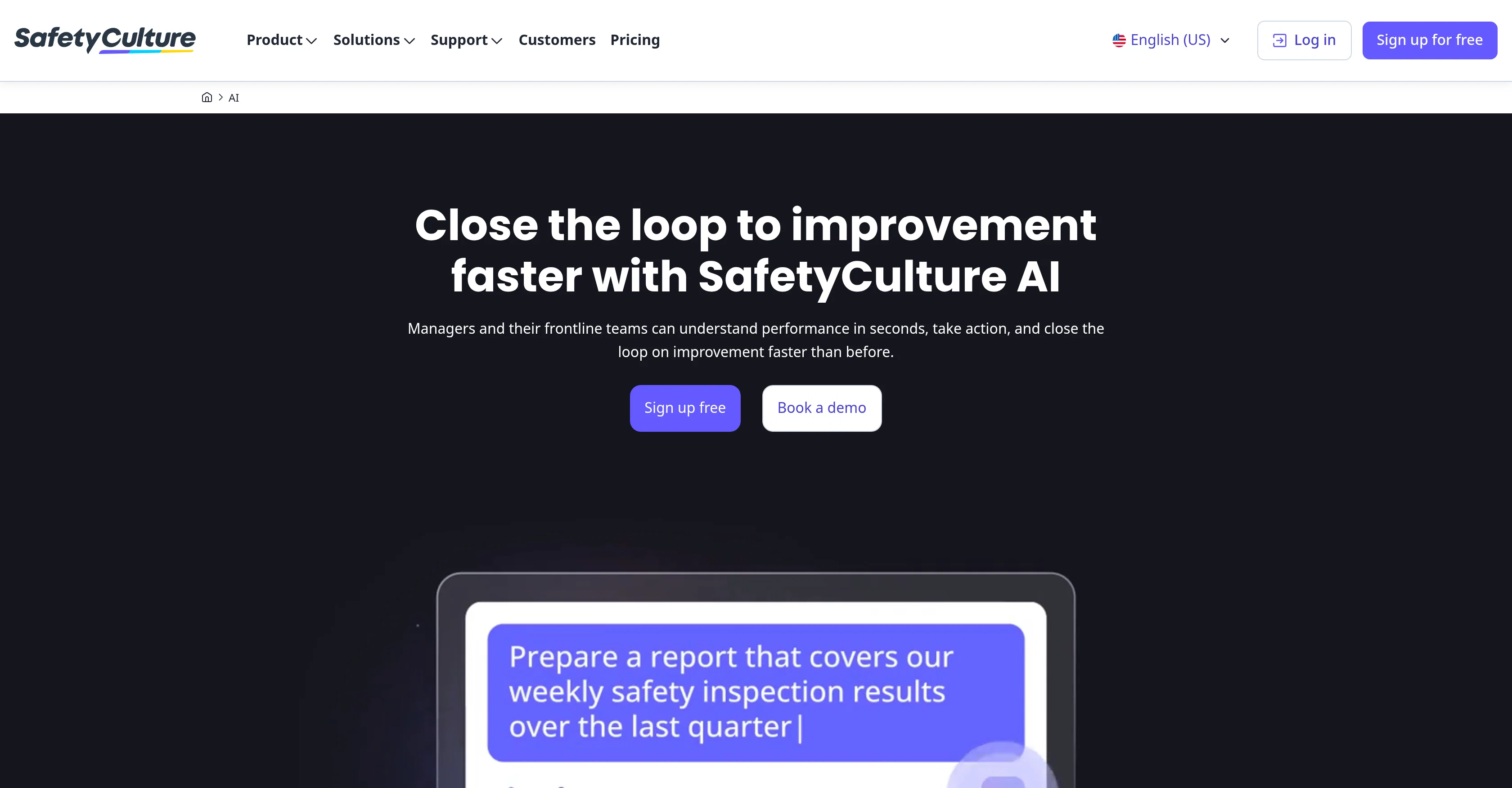 SafetyCulture AI screenshot