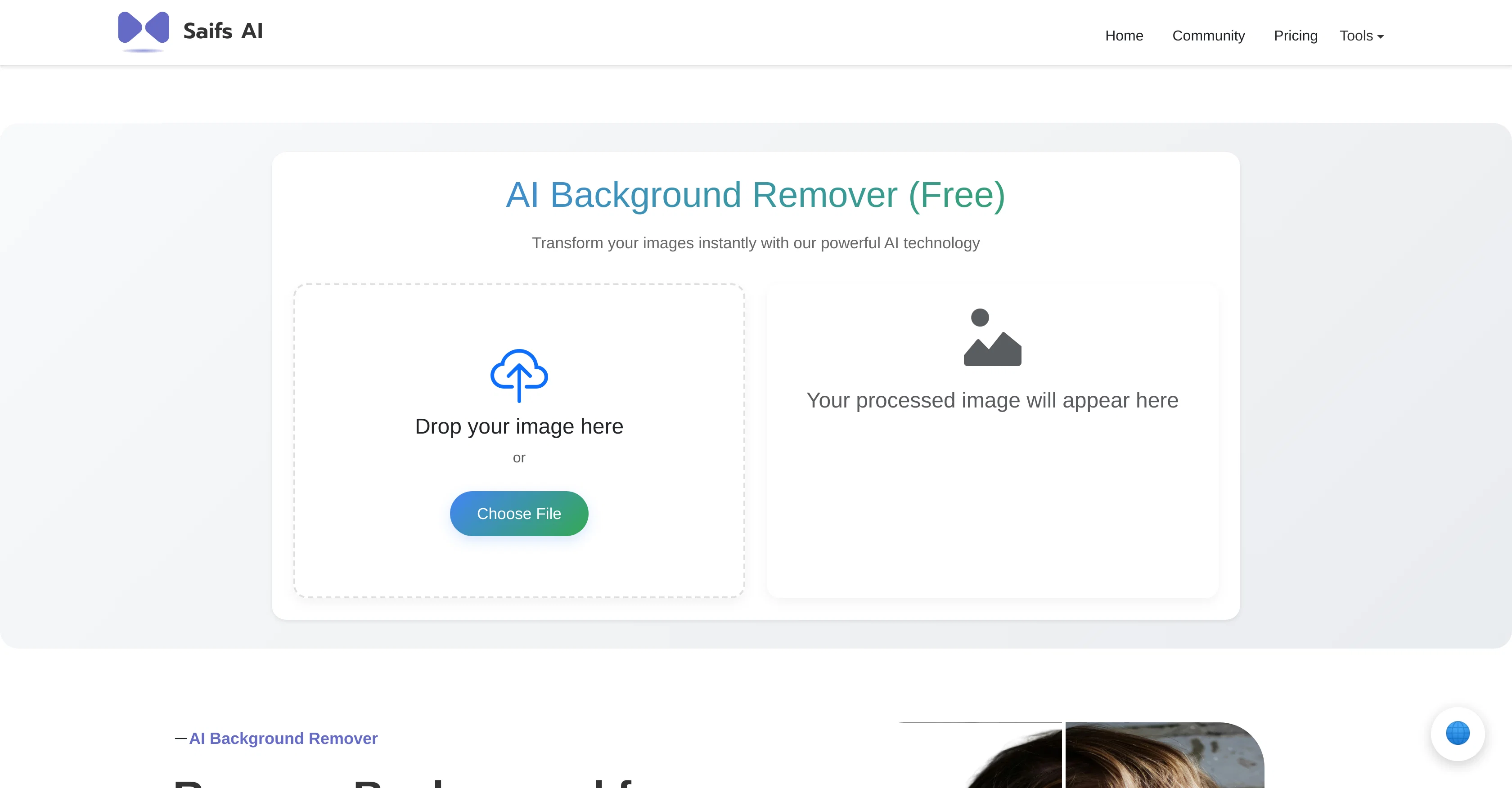 Saifs screenshot