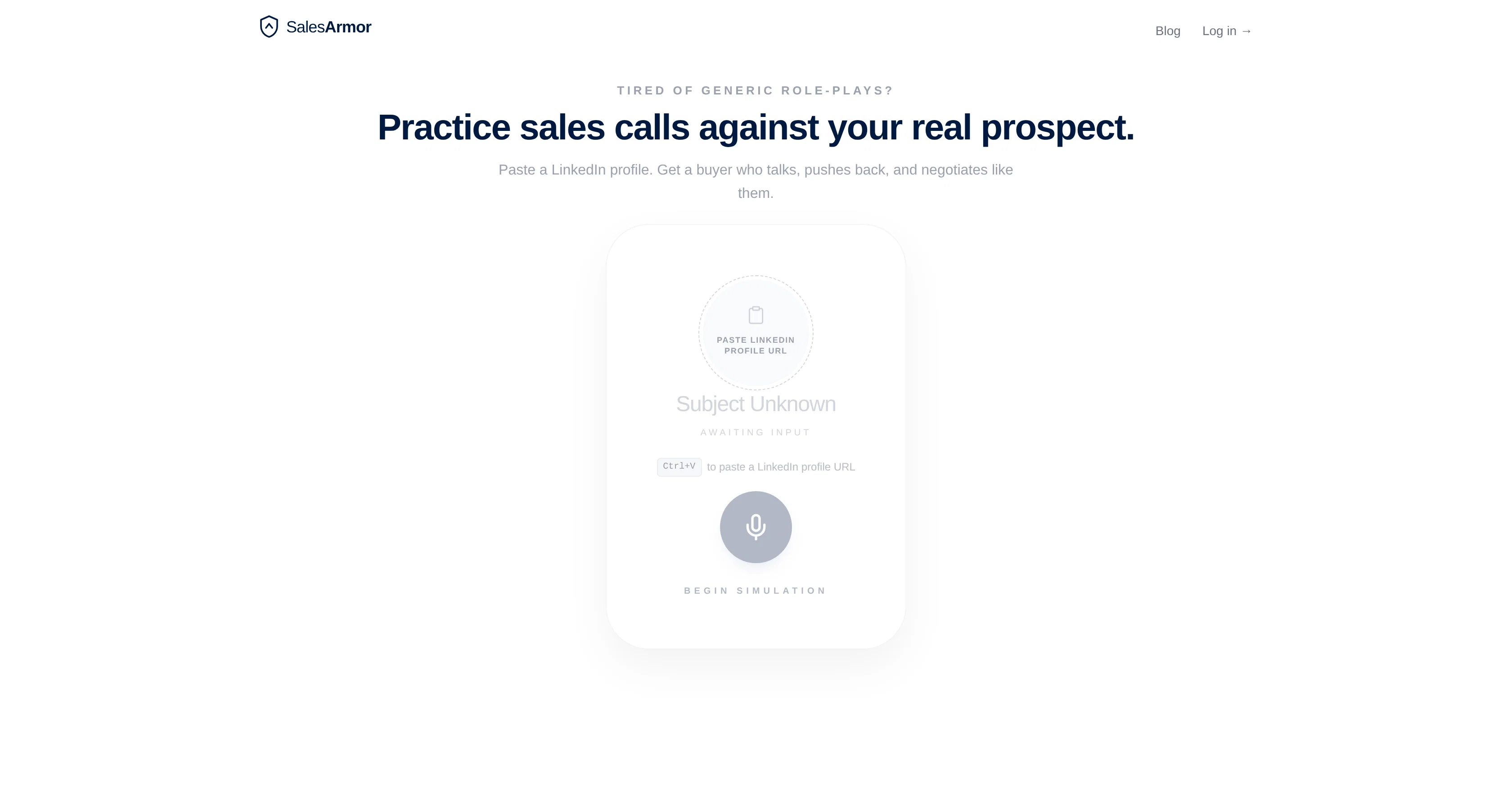 SalesArmor screenshot