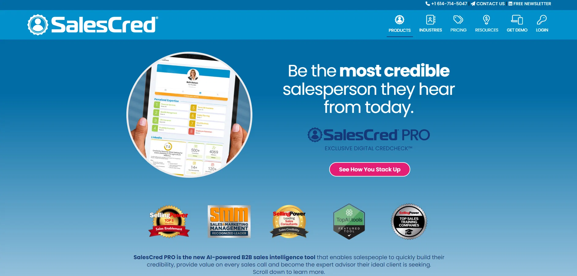 SalesCred screenshot