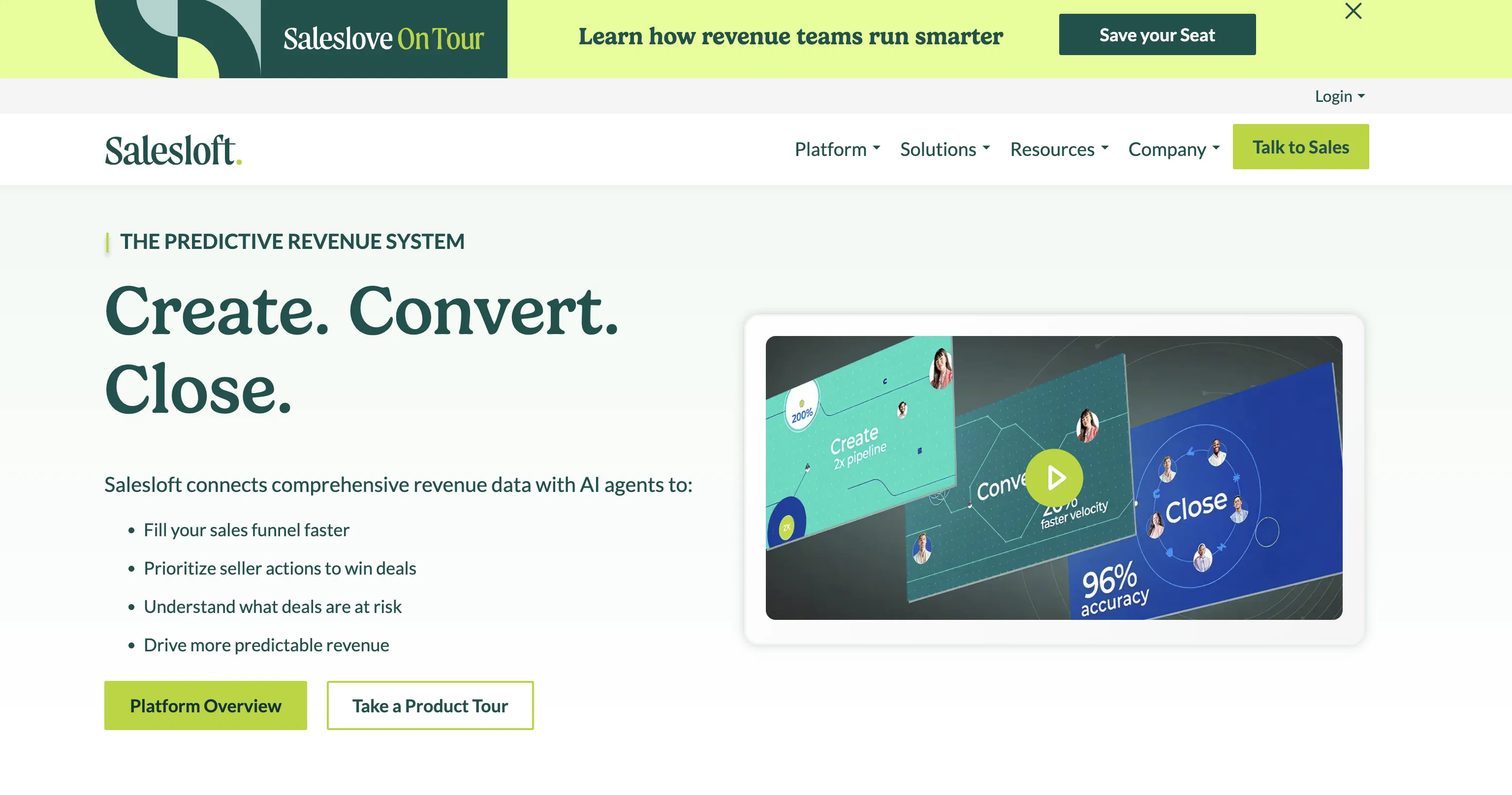 Salesloft screenshot