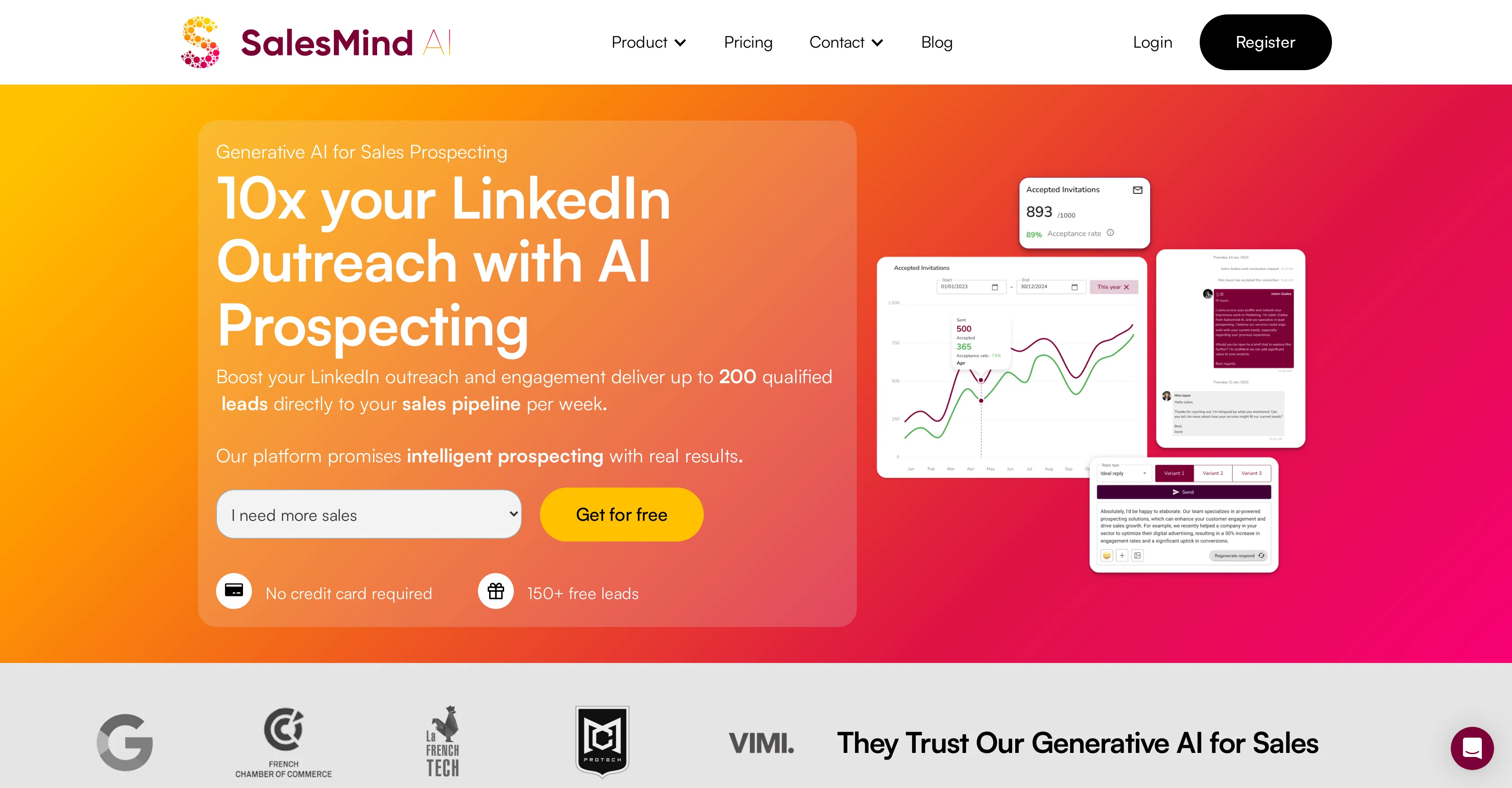 SalesMind screenshot