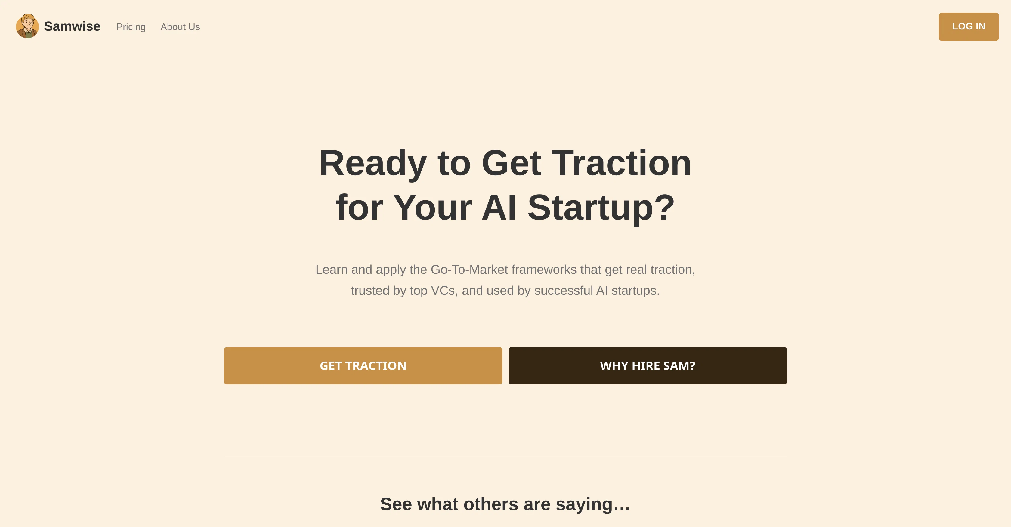 Samwise screenshot