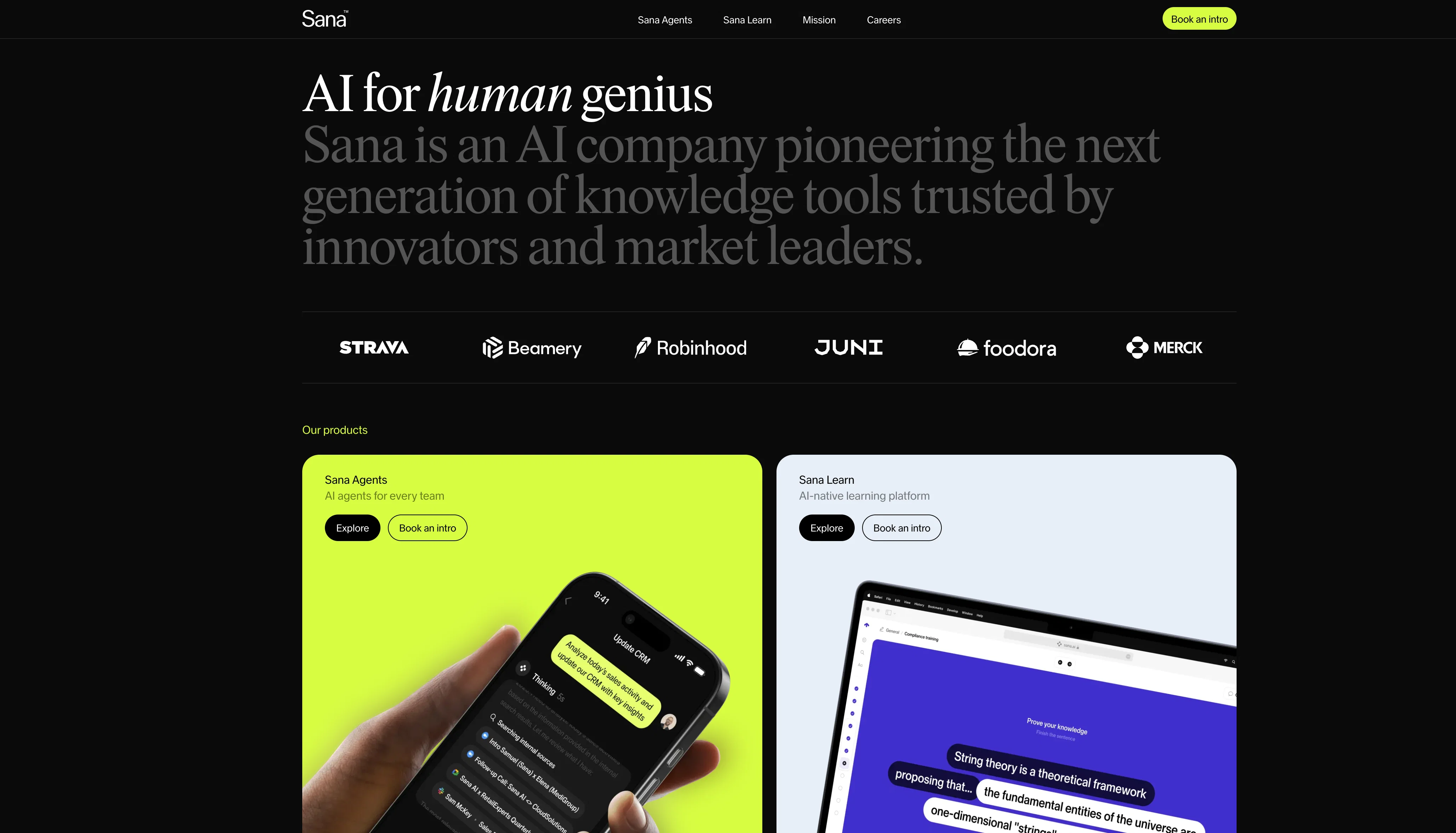 Sanalabs screenshot