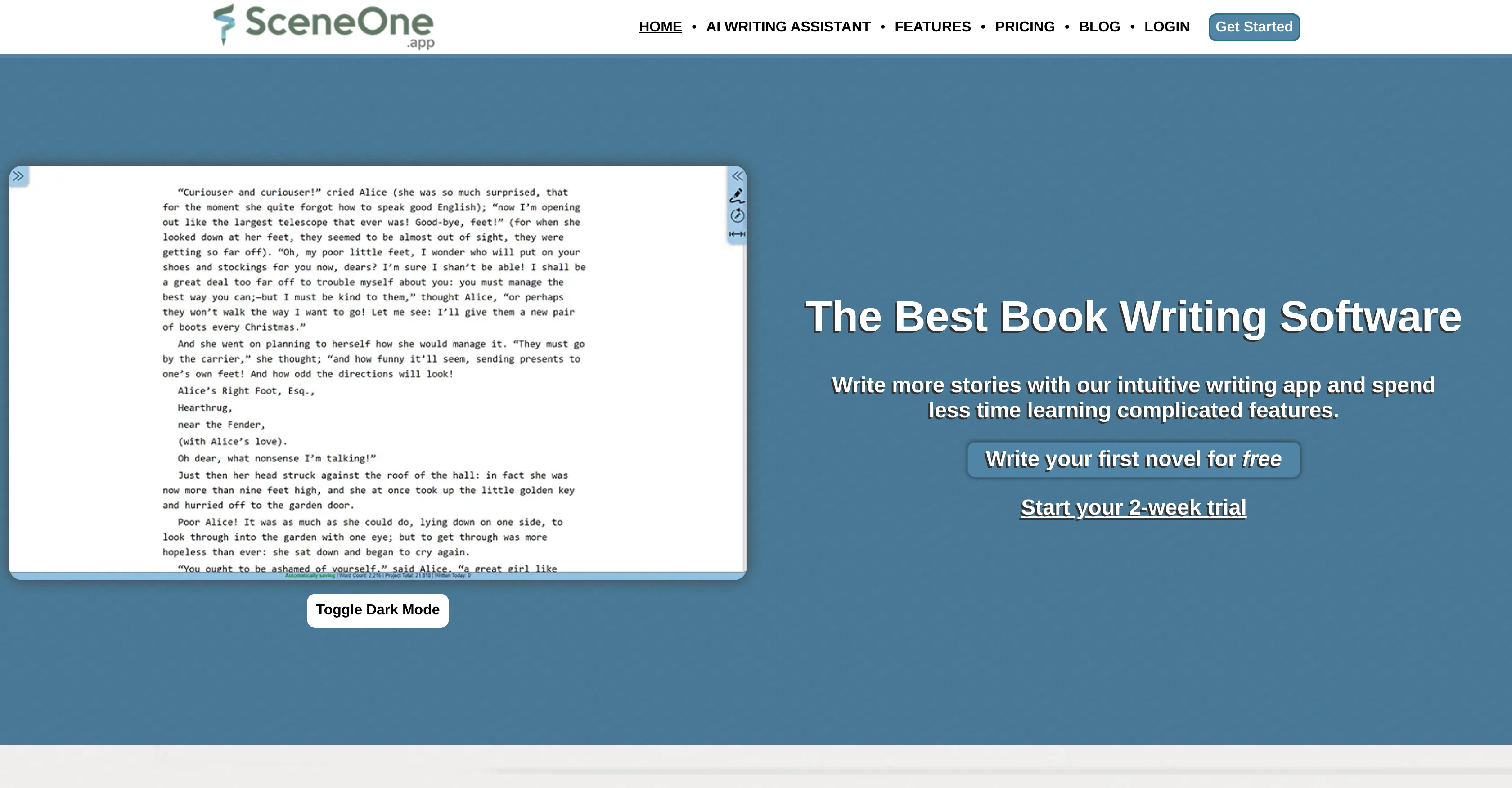 Scene One screenshot
