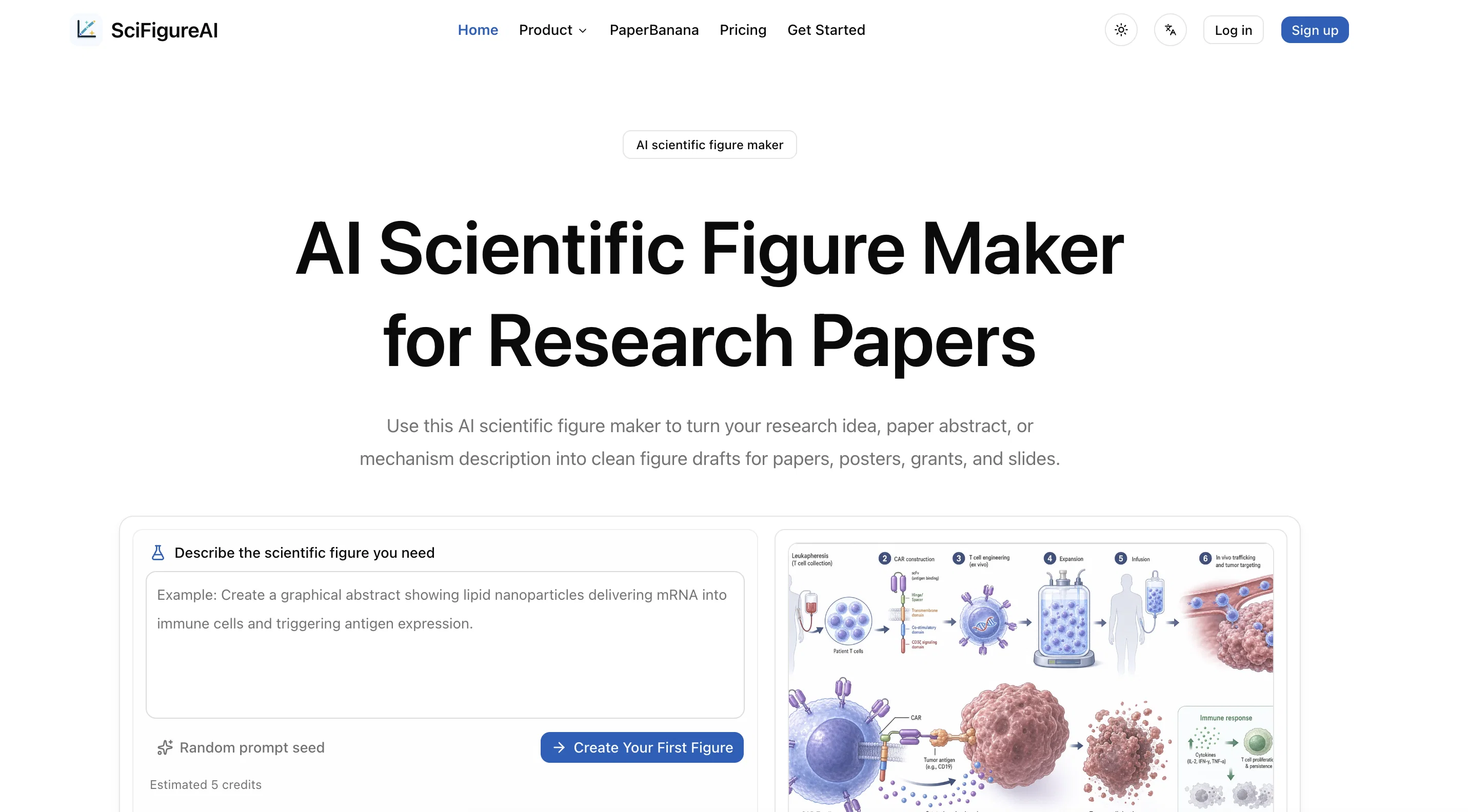 SciFigureAI screenshot