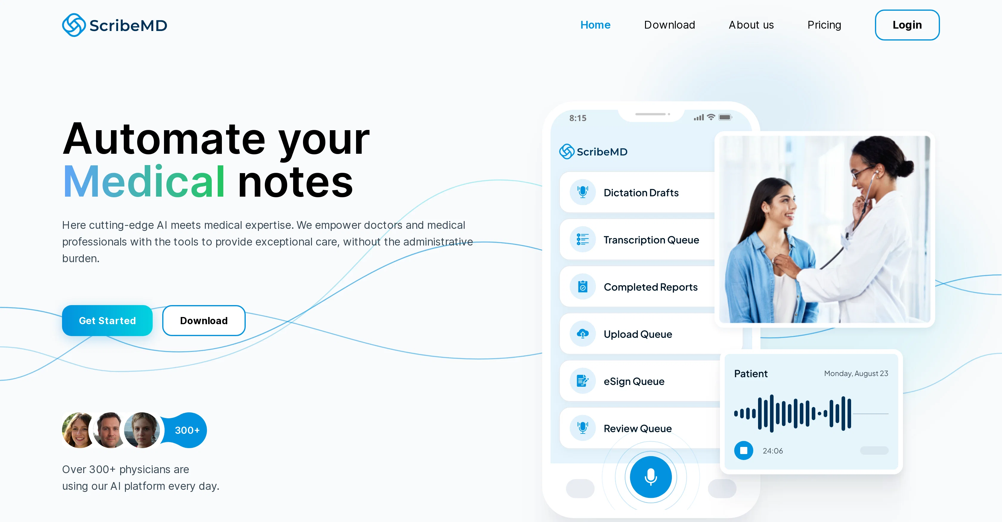 ScribeMD screenshot