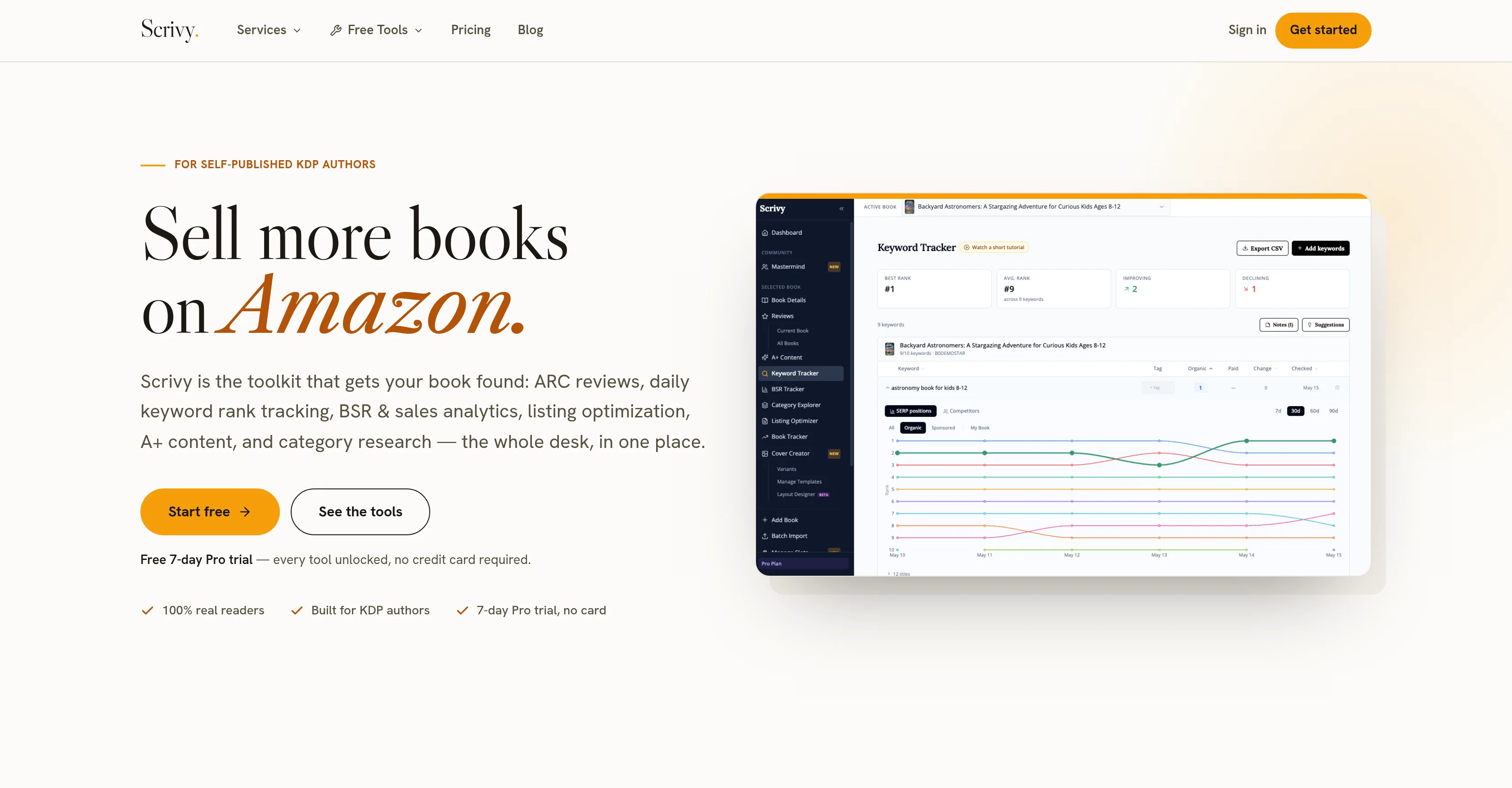 Scrivy screenshot