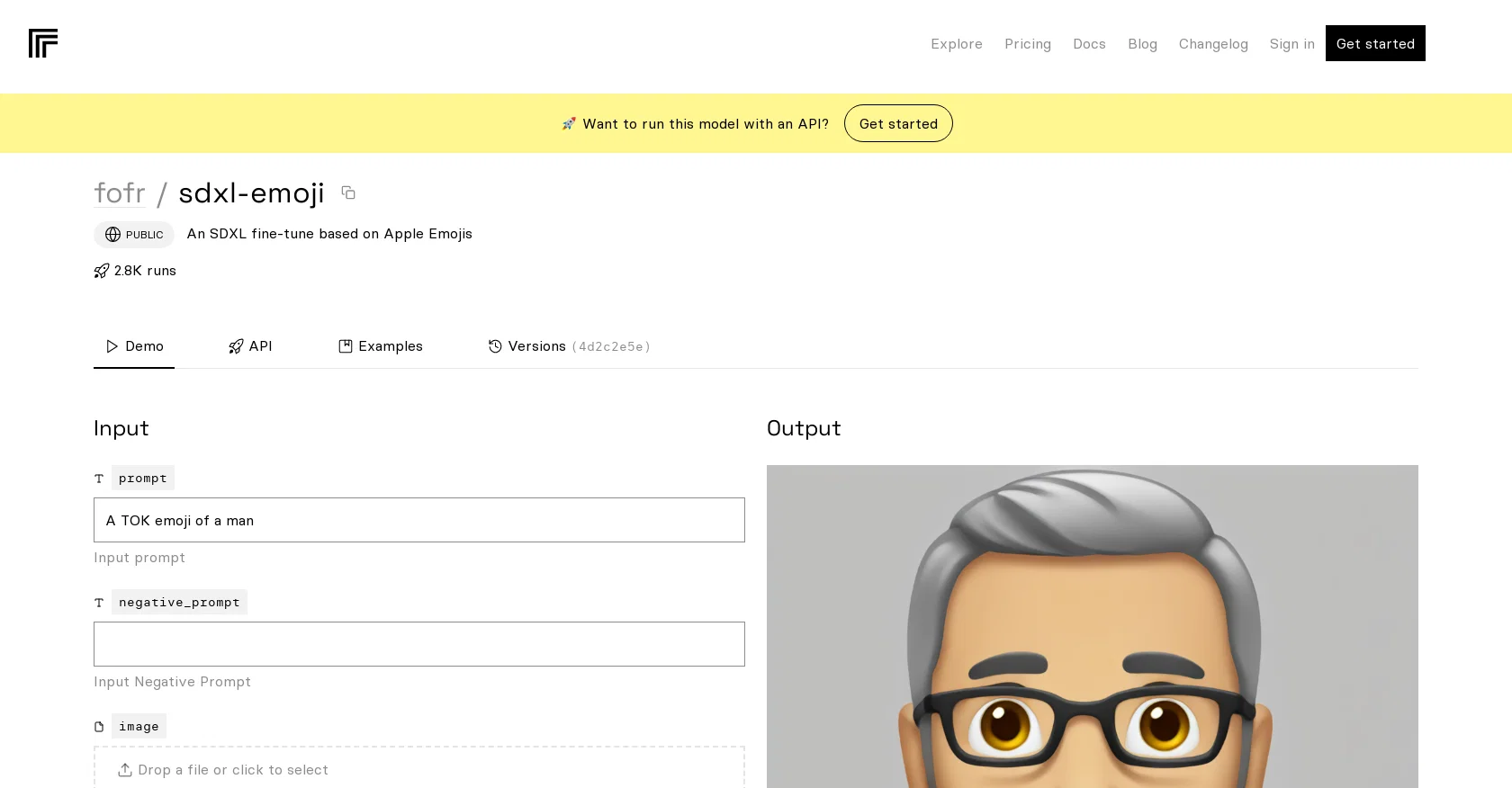 SDXL emoji screenshot