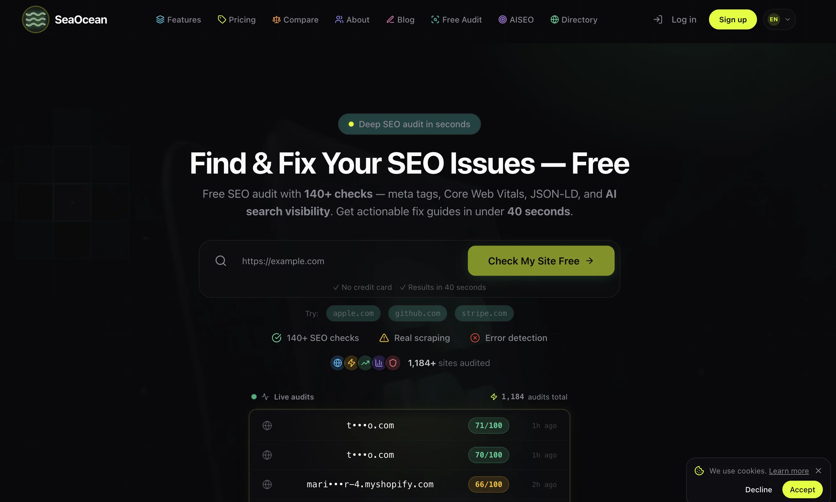 SeaOcean screenshot