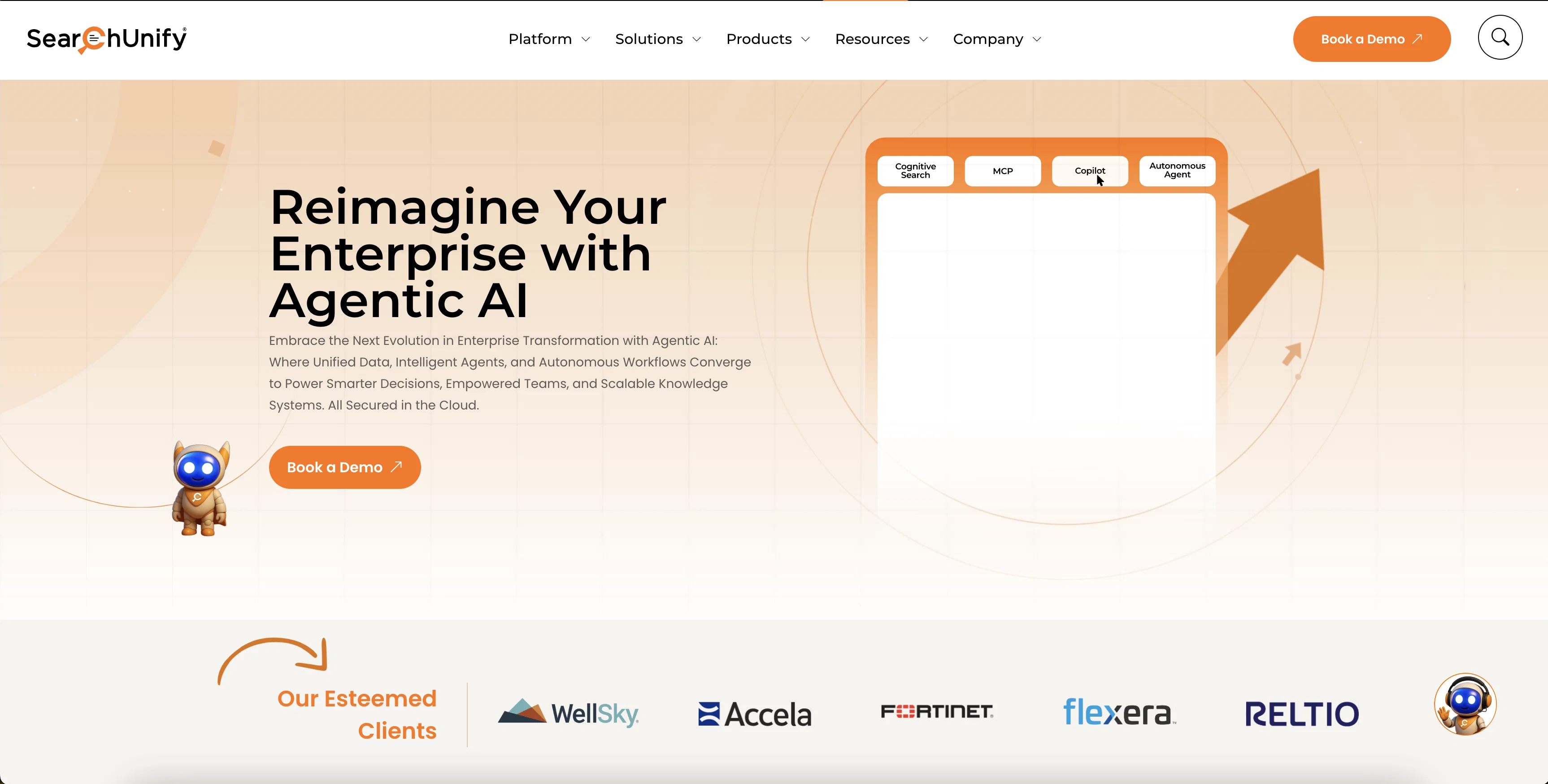 SearchUnify screenshot