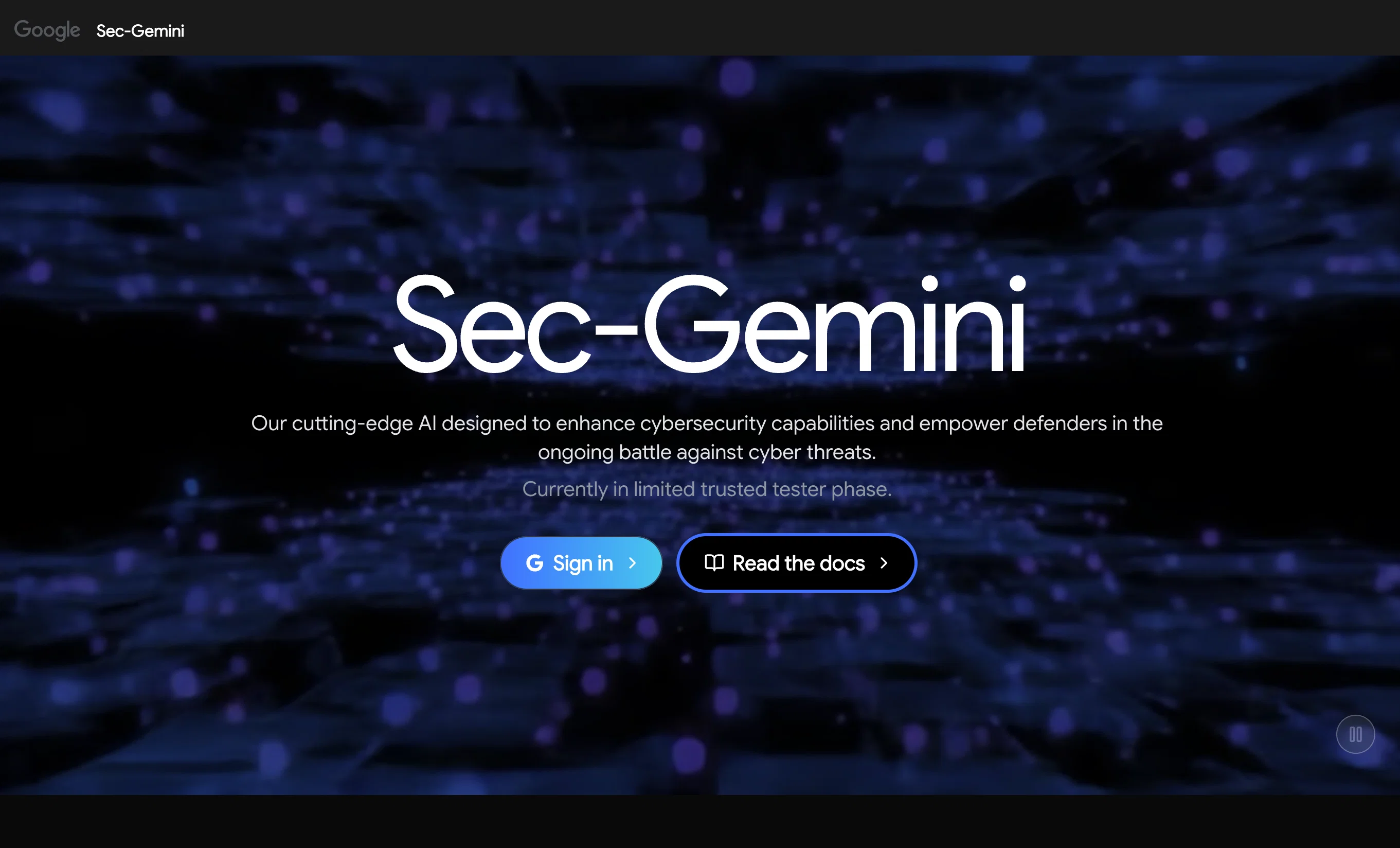 Sec-Gemini screenshot