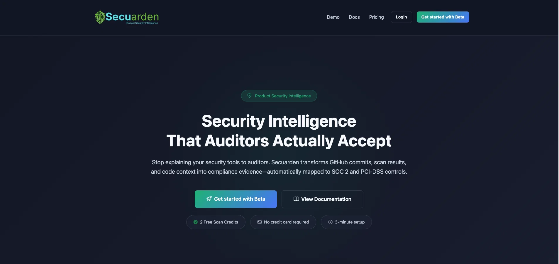 Secuarden screenshot