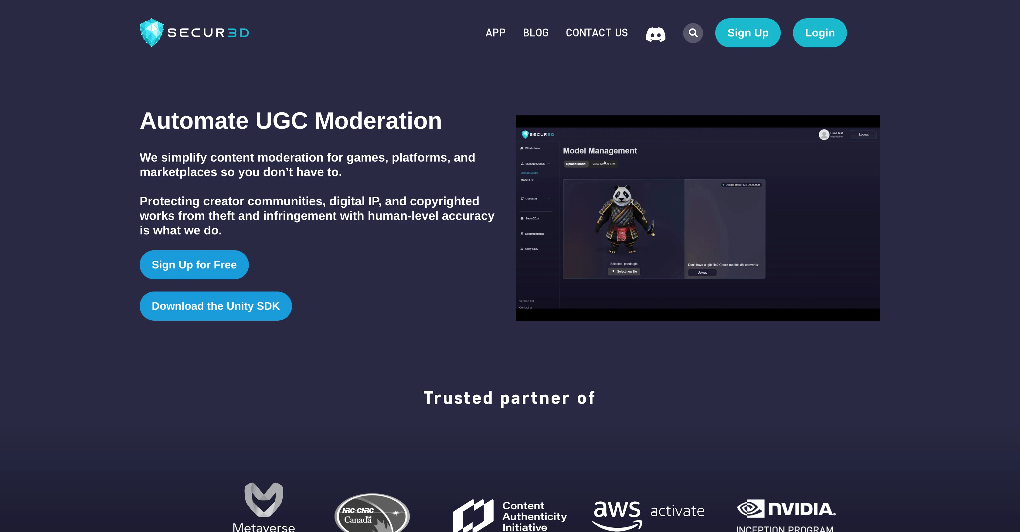 Secur3D screenshot