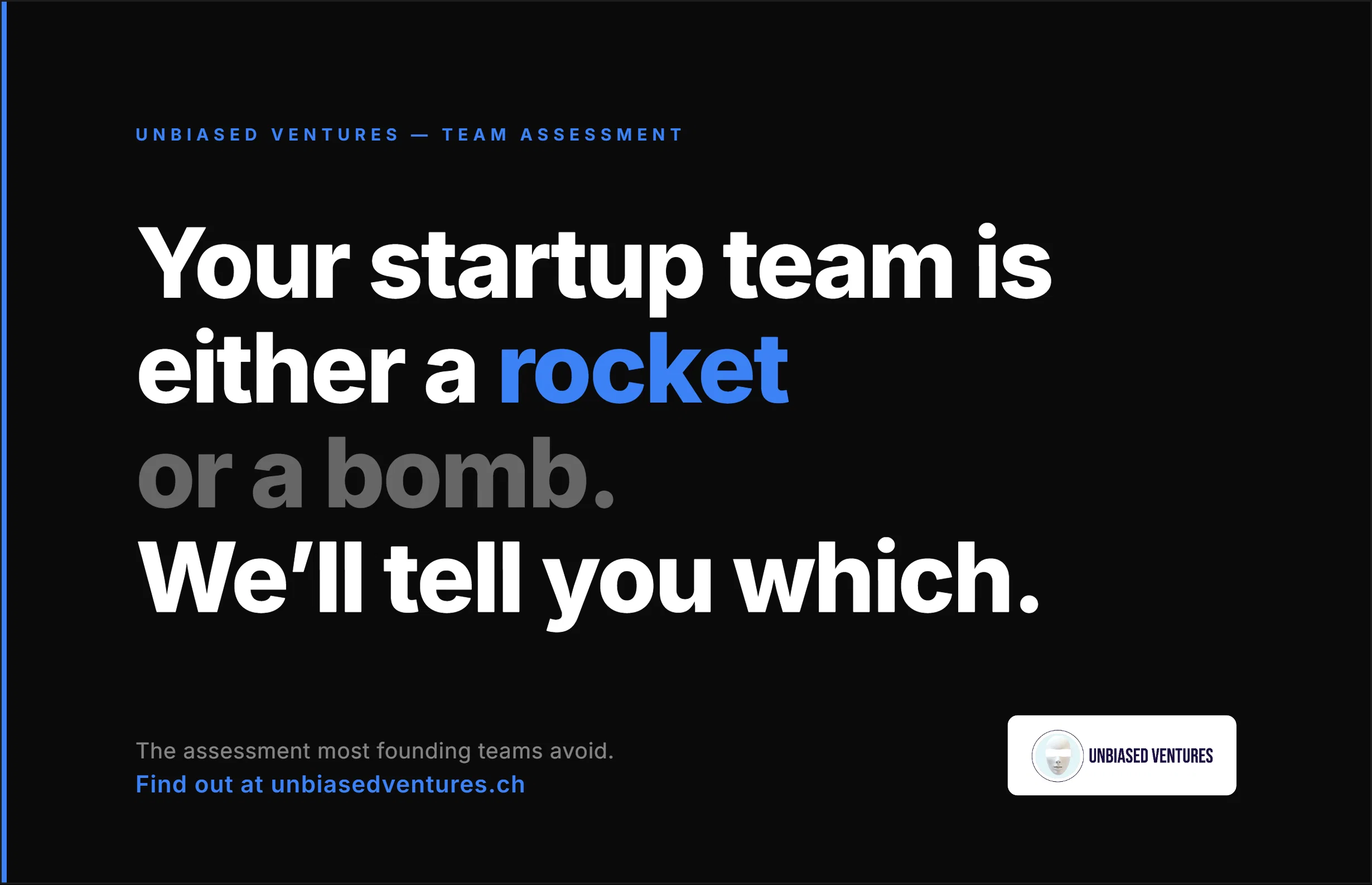 Unbiased Ventures screenshot