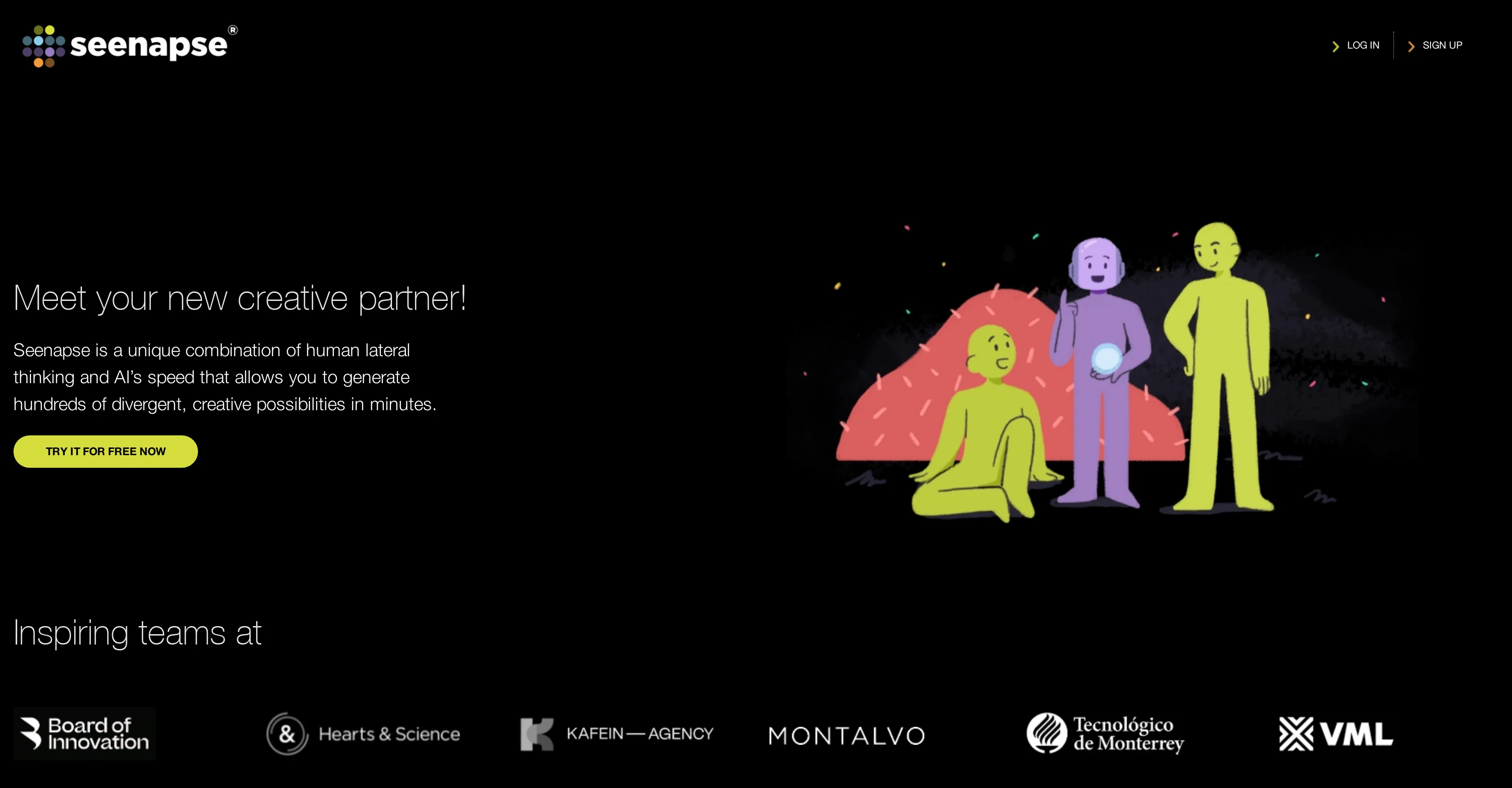 Seenapse screenshot