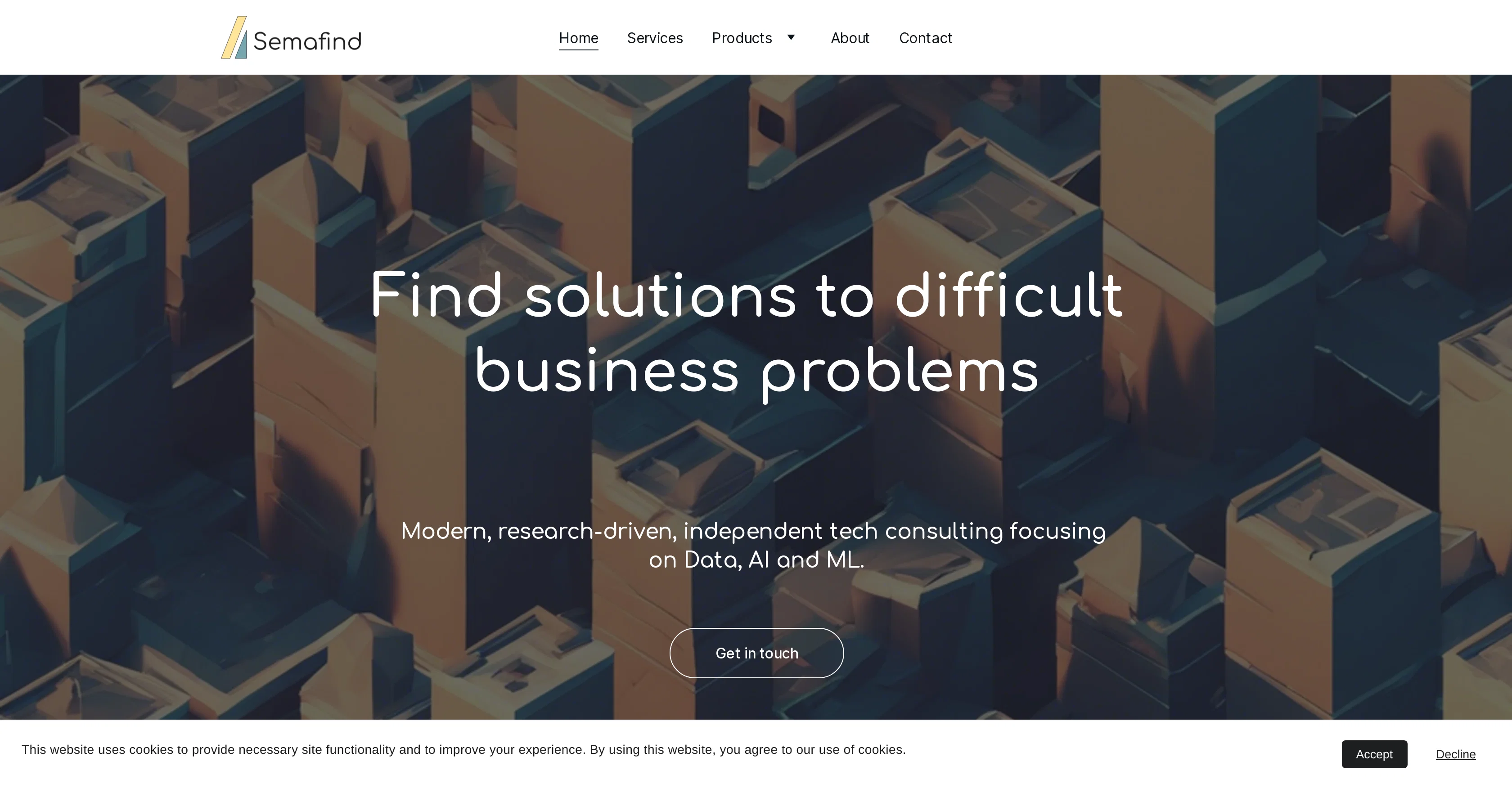 Semafind screenshot