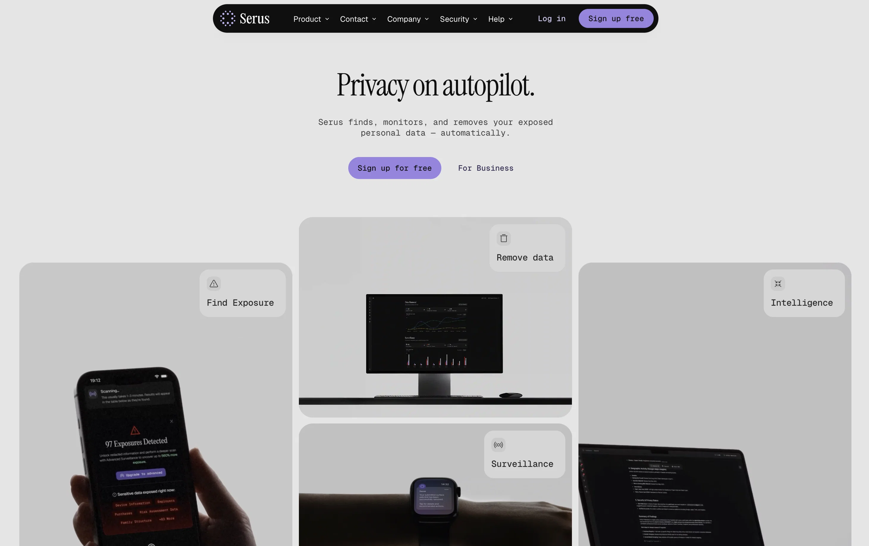 Serus screenshot