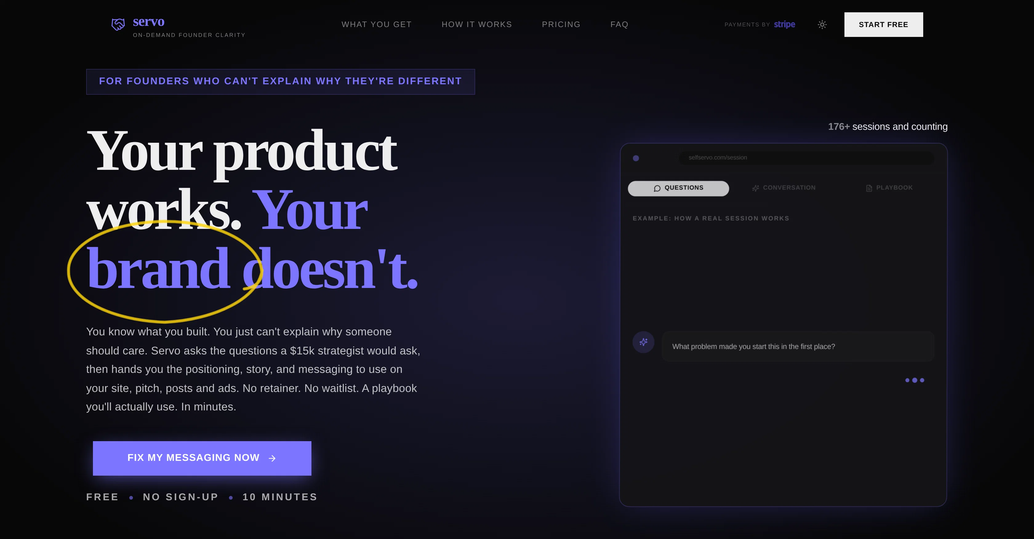 Servo screenshot