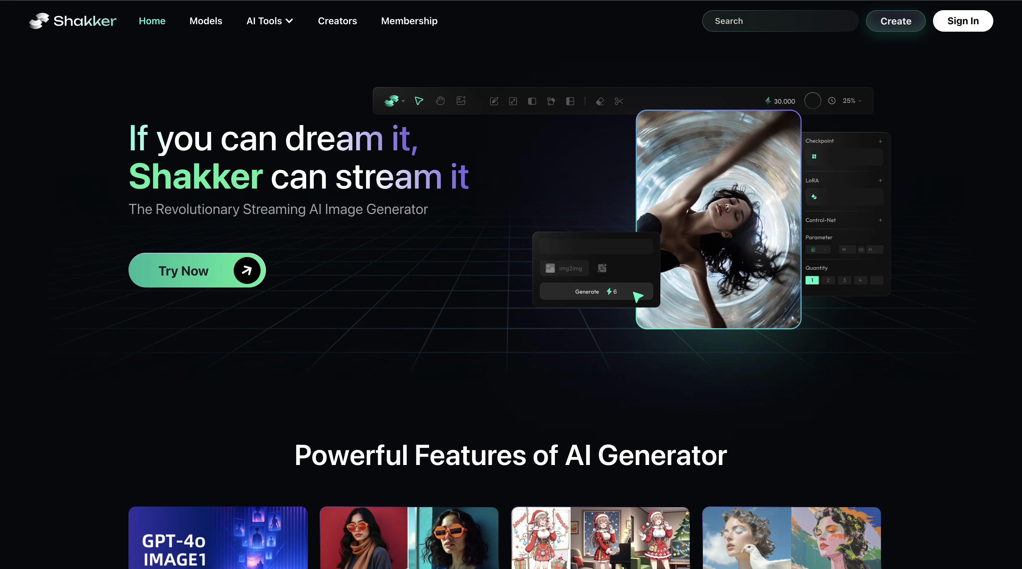 Shakker screenshot