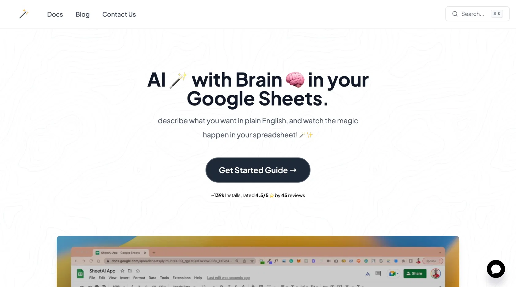 SheetAI App - AI For Sheets screenshot