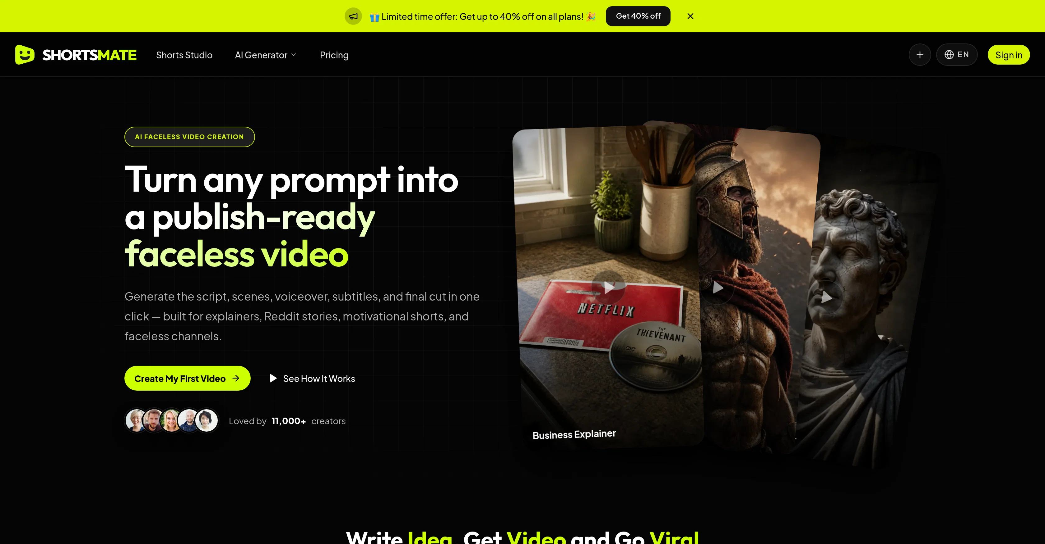 ShortsMate screenshot