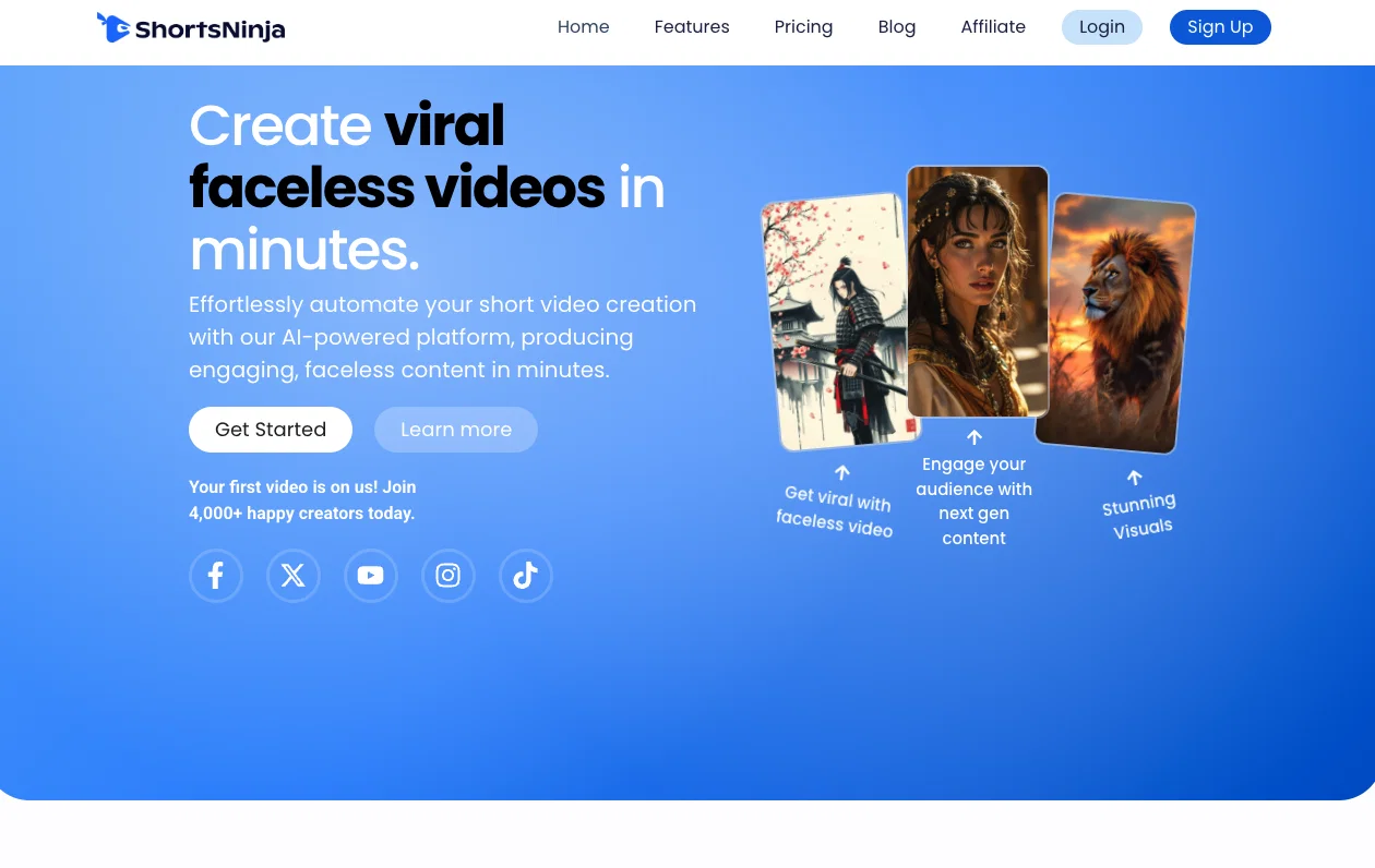 ShortsNinja screenshot