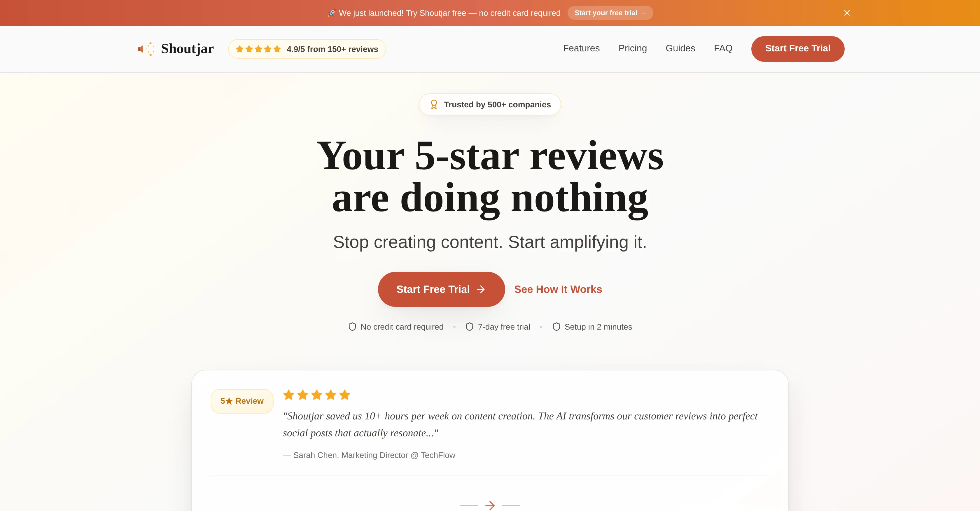 Shoutjar screenshot
