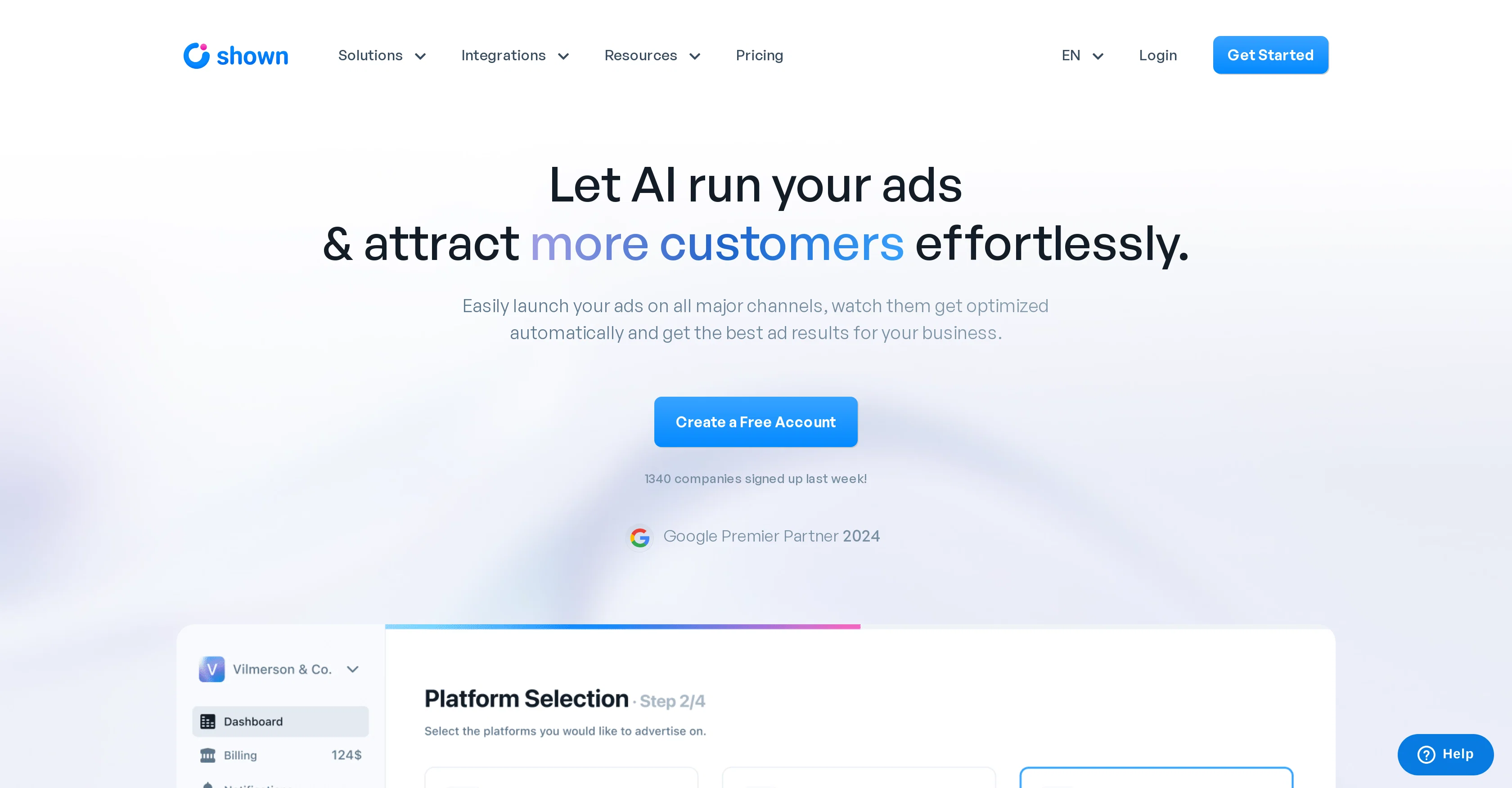 Shown.io screenshot