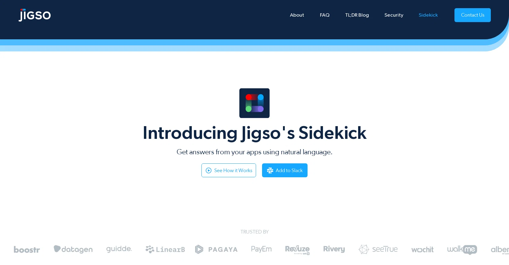 Sidekick by Jigso screenshot