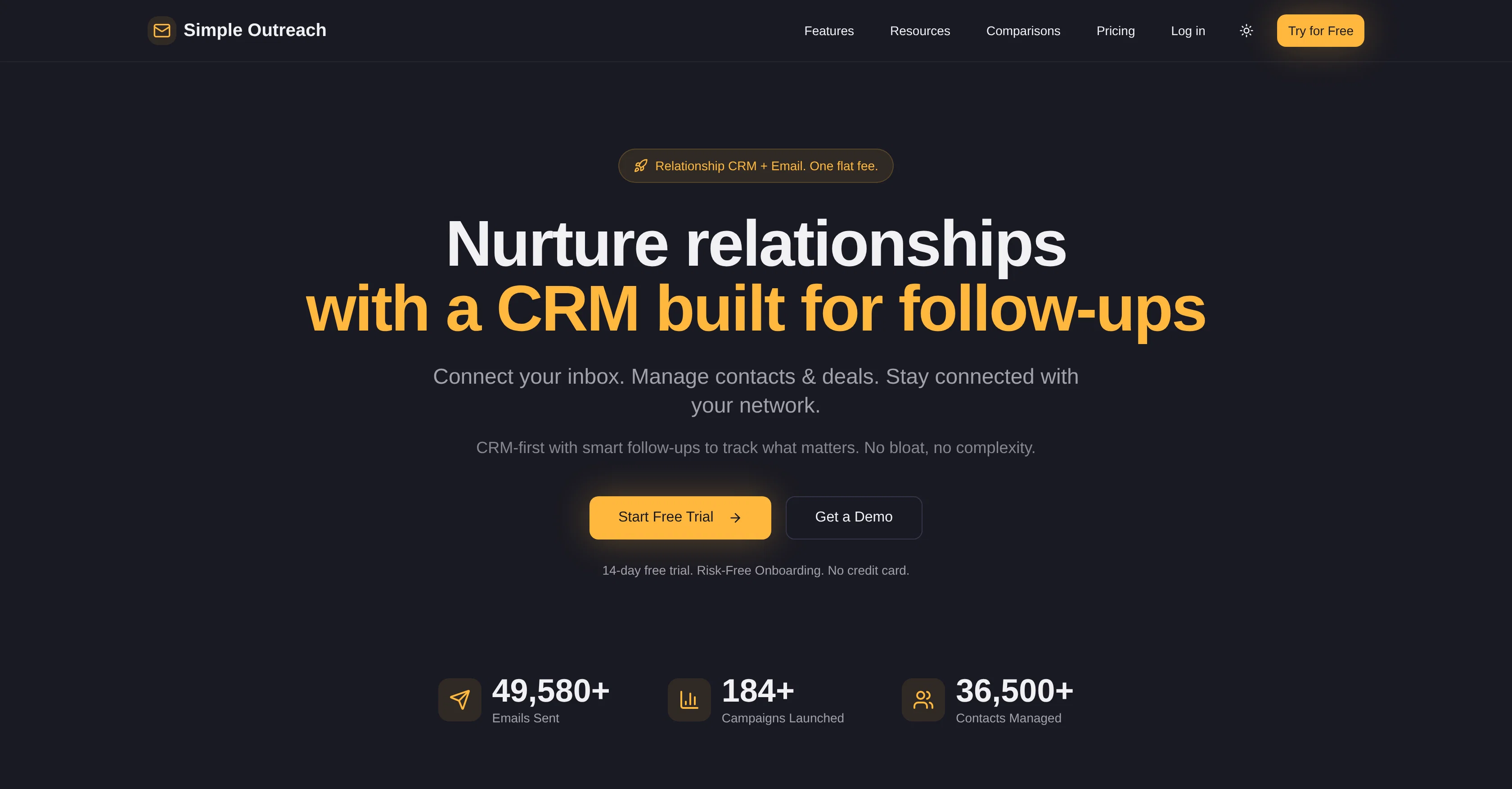 SimpleOutreach.in screenshot