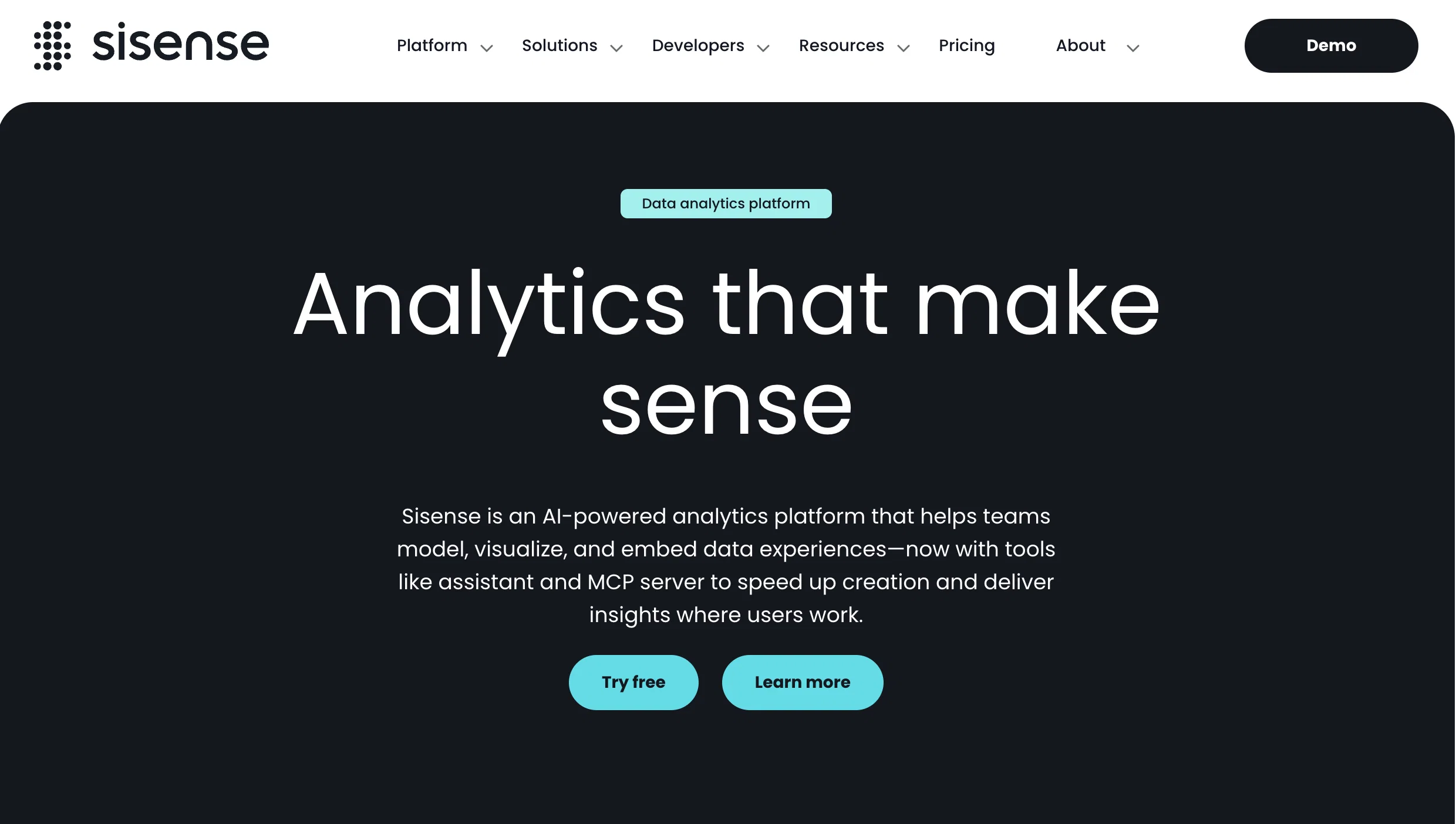 Sisense screenshot