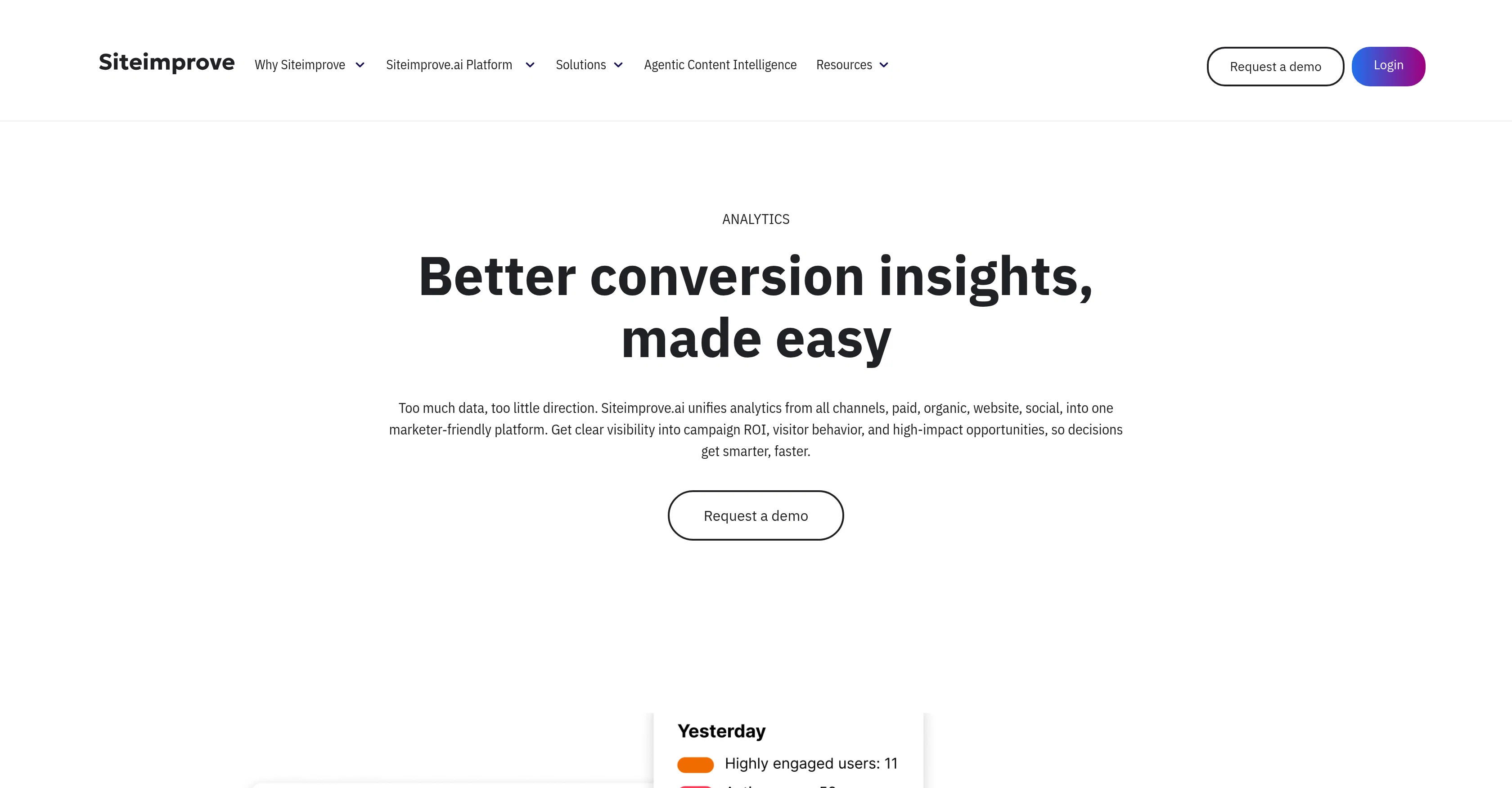 Siteimprove screenshot