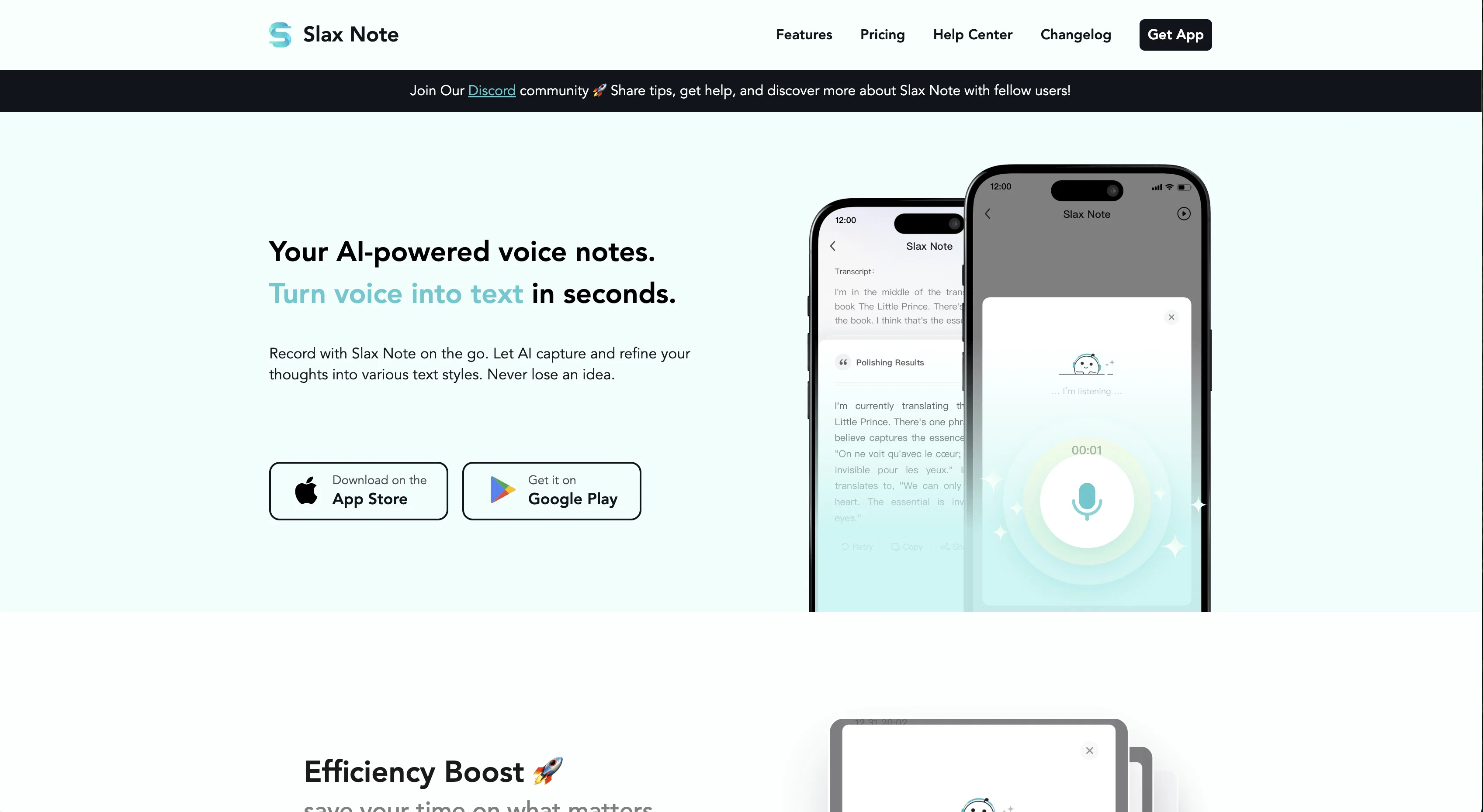 Slax Note screenshot