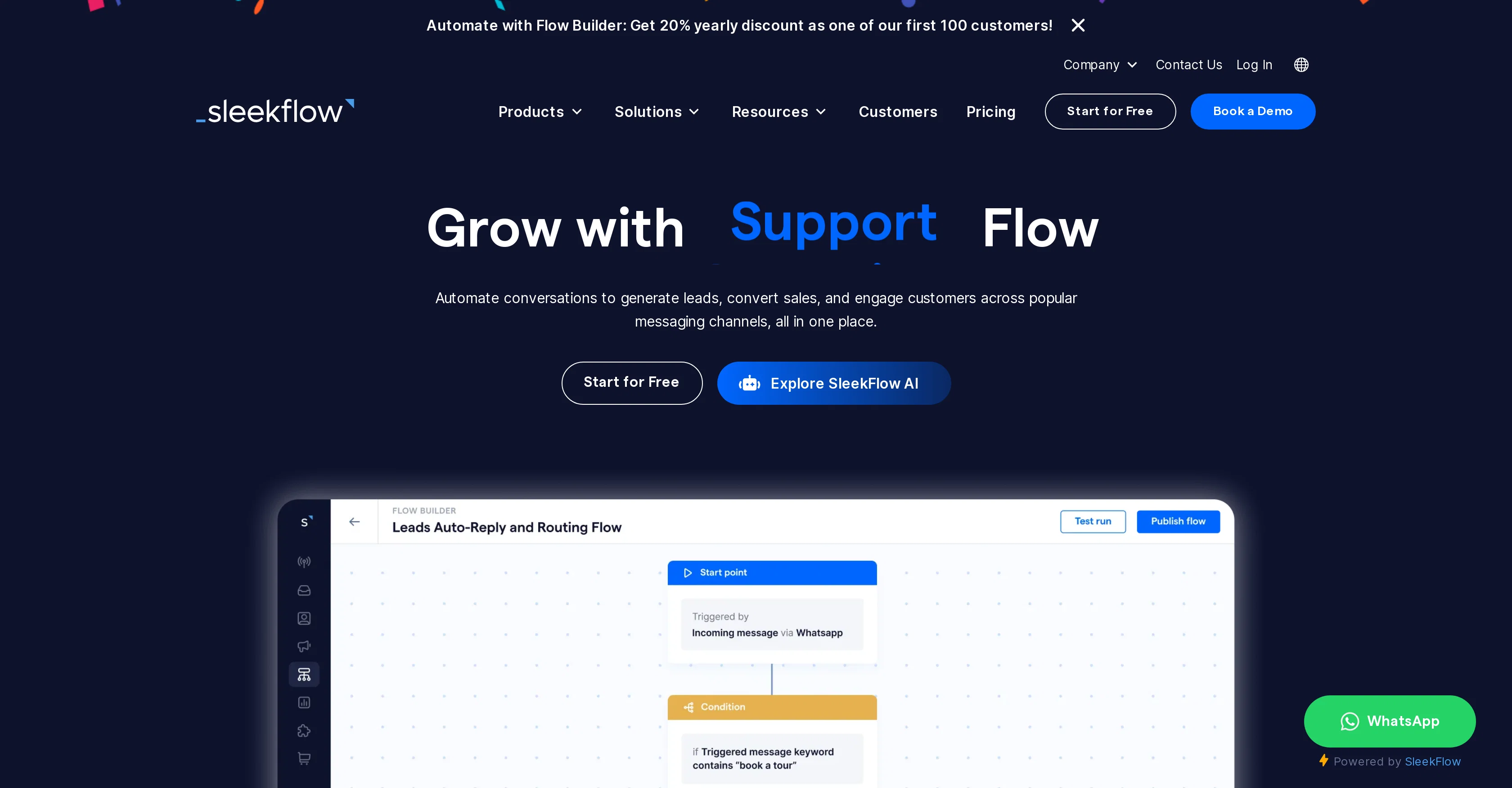 SleekFlow screenshot