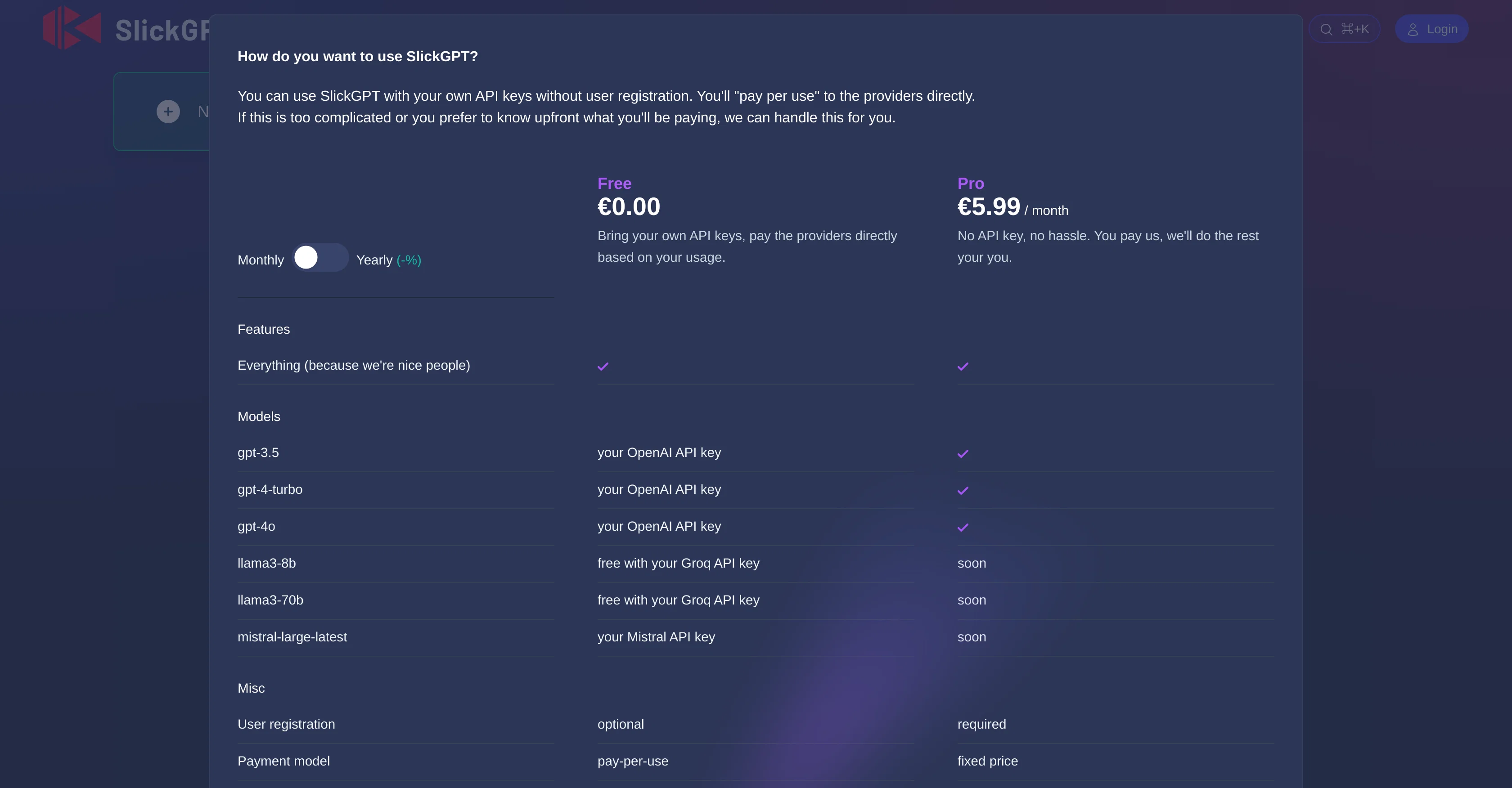 SlickGPT by ShipBit screenshot