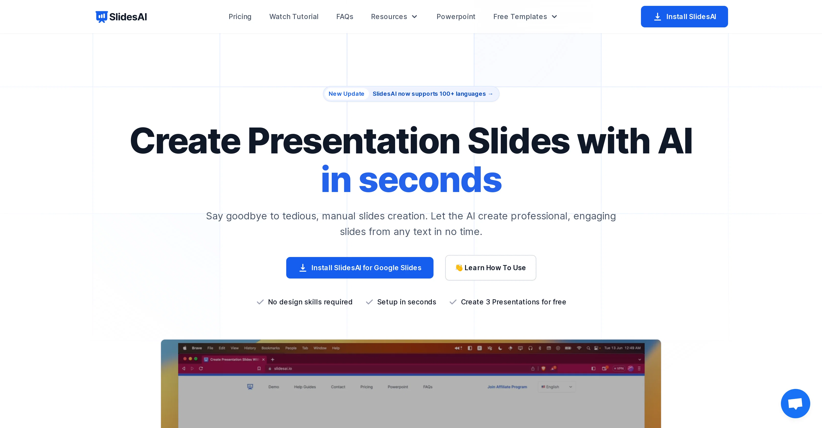 SlidesAI screenshot