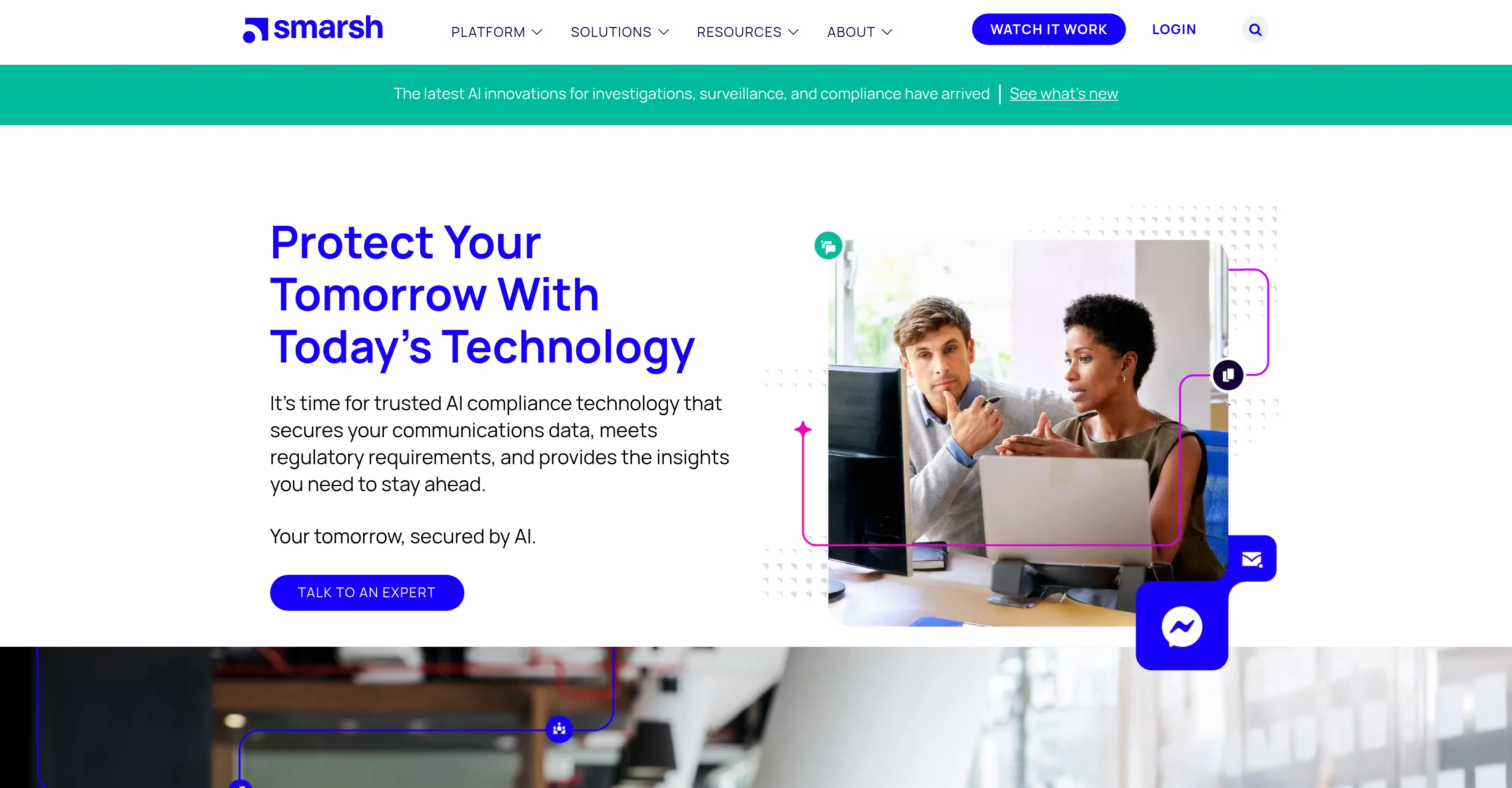 Smarsh screenshot