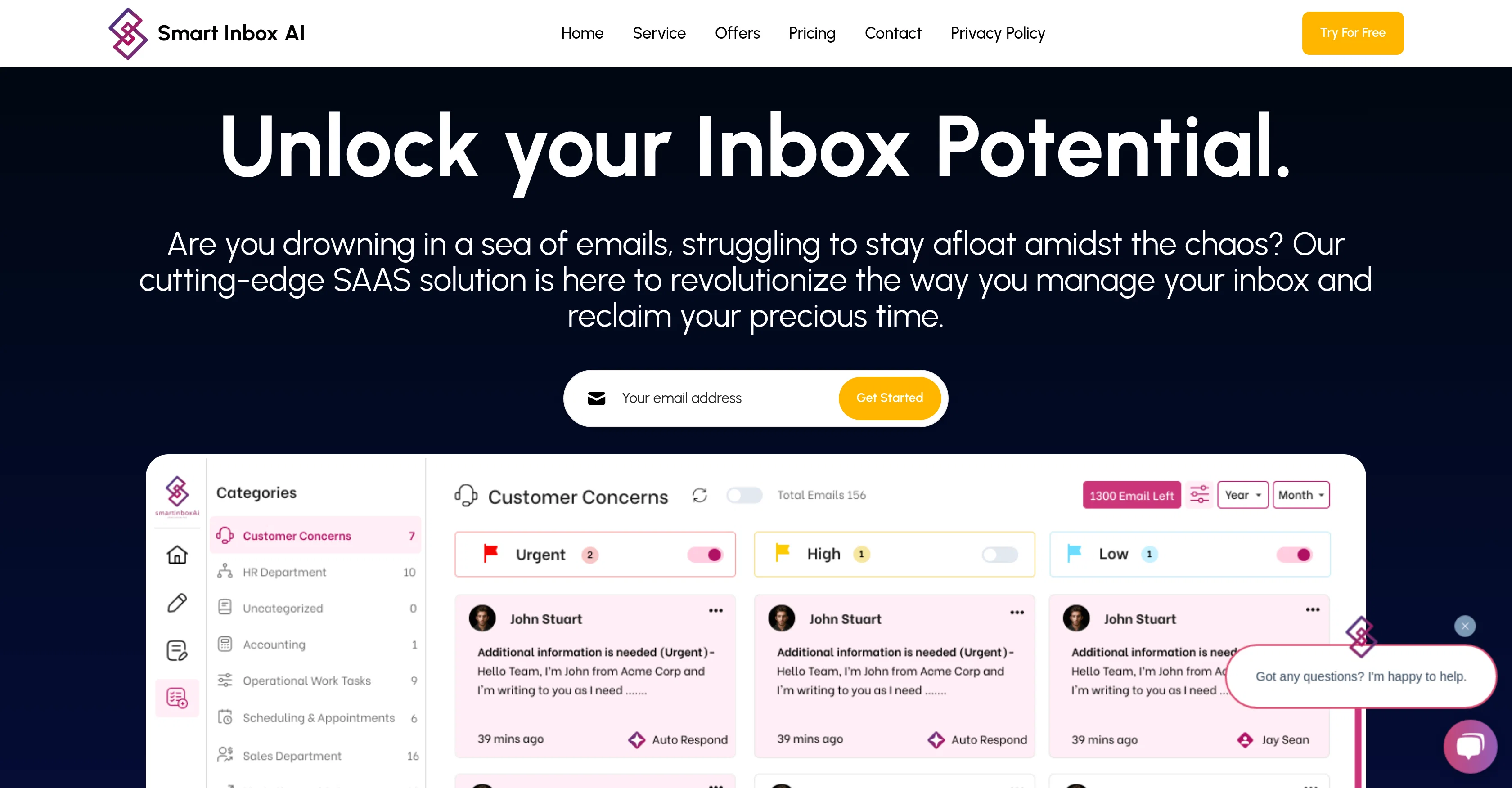 Smart Inbox AI screenshot