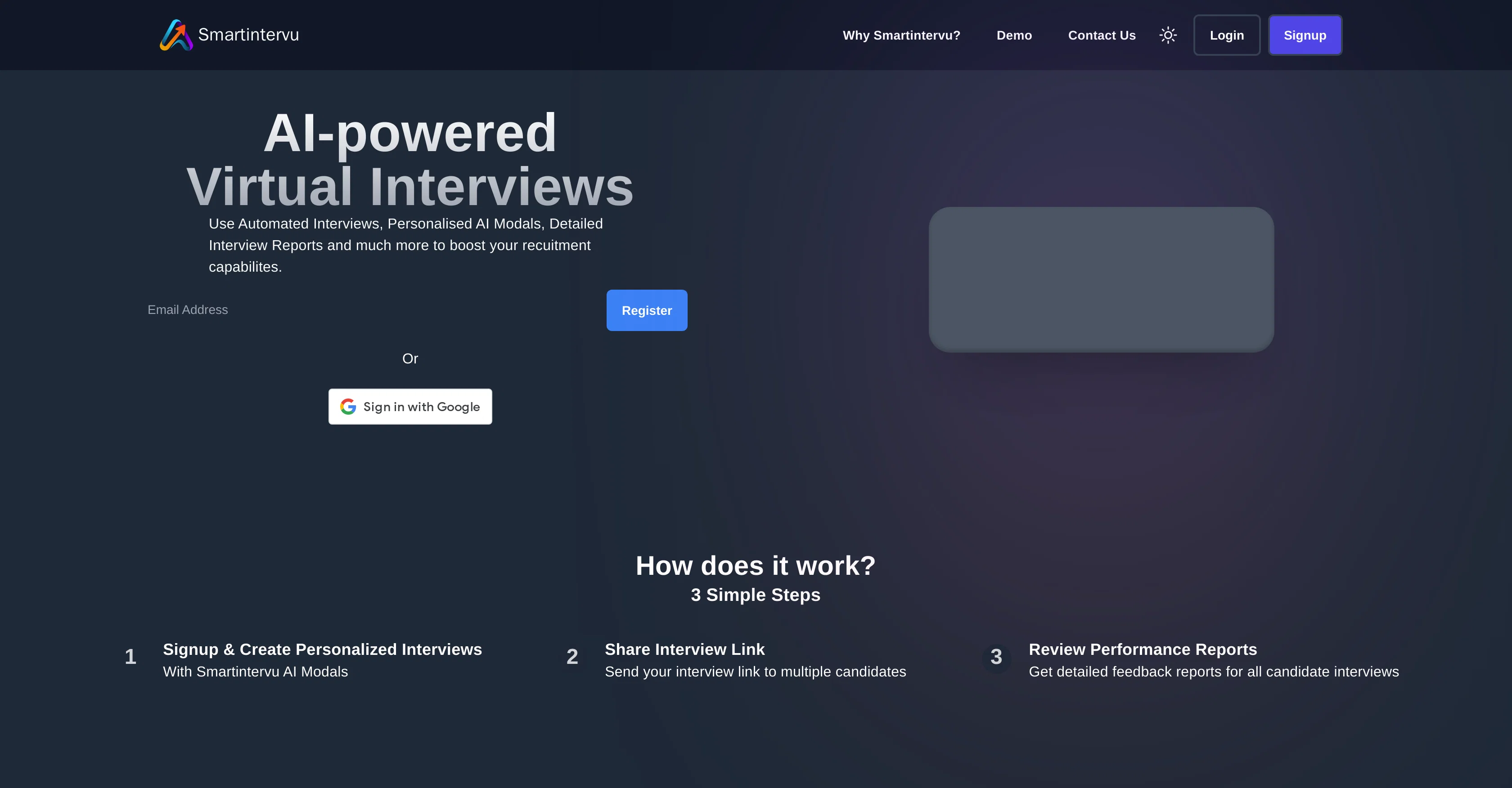 SmartIntervu screenshot