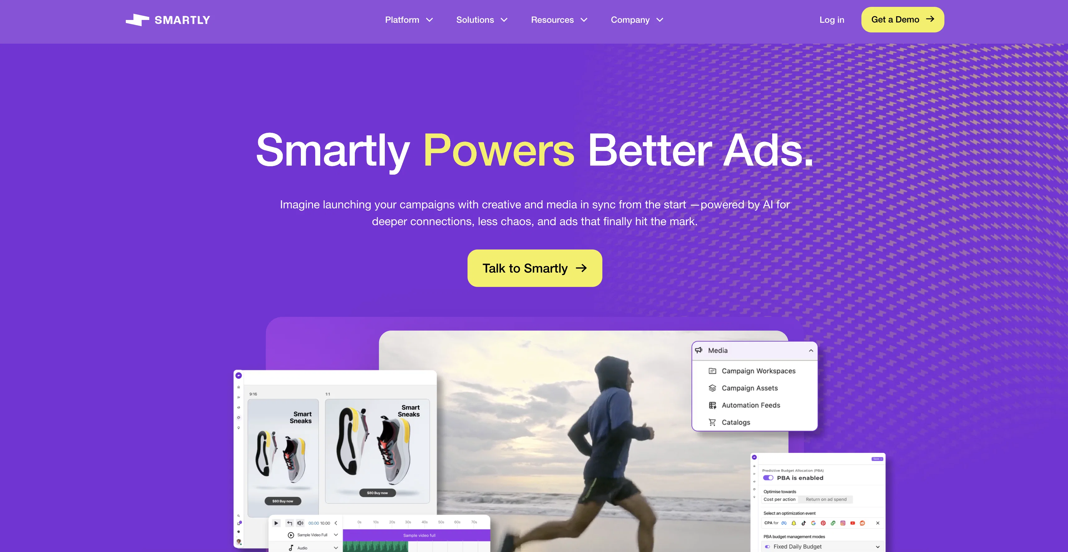 Smartly.io screenshot
